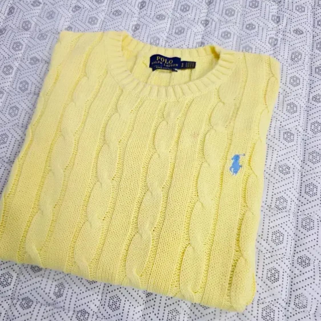 폴로 랄프로렌 피마코튼 케이블 니트 55 상품이미지2