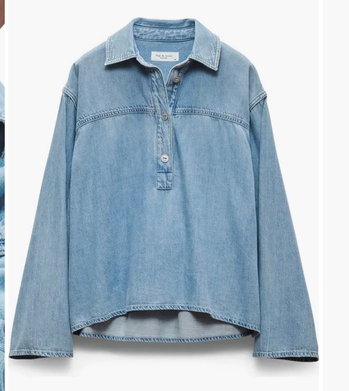 Rag&bone 랙앤본 데님셔츠 xs 새상품 상품이미지3