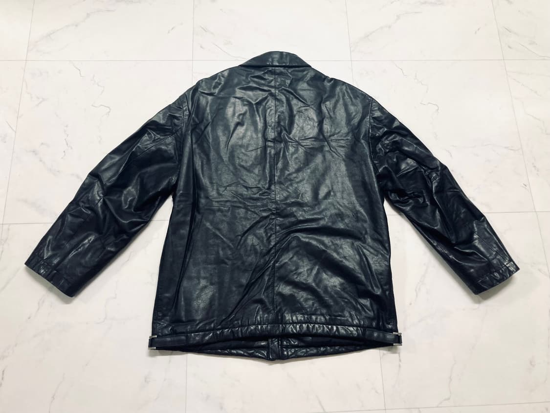 휴고보스 램스킨 양가죽 레더 자켓 40R, 100-105 상품이미지2