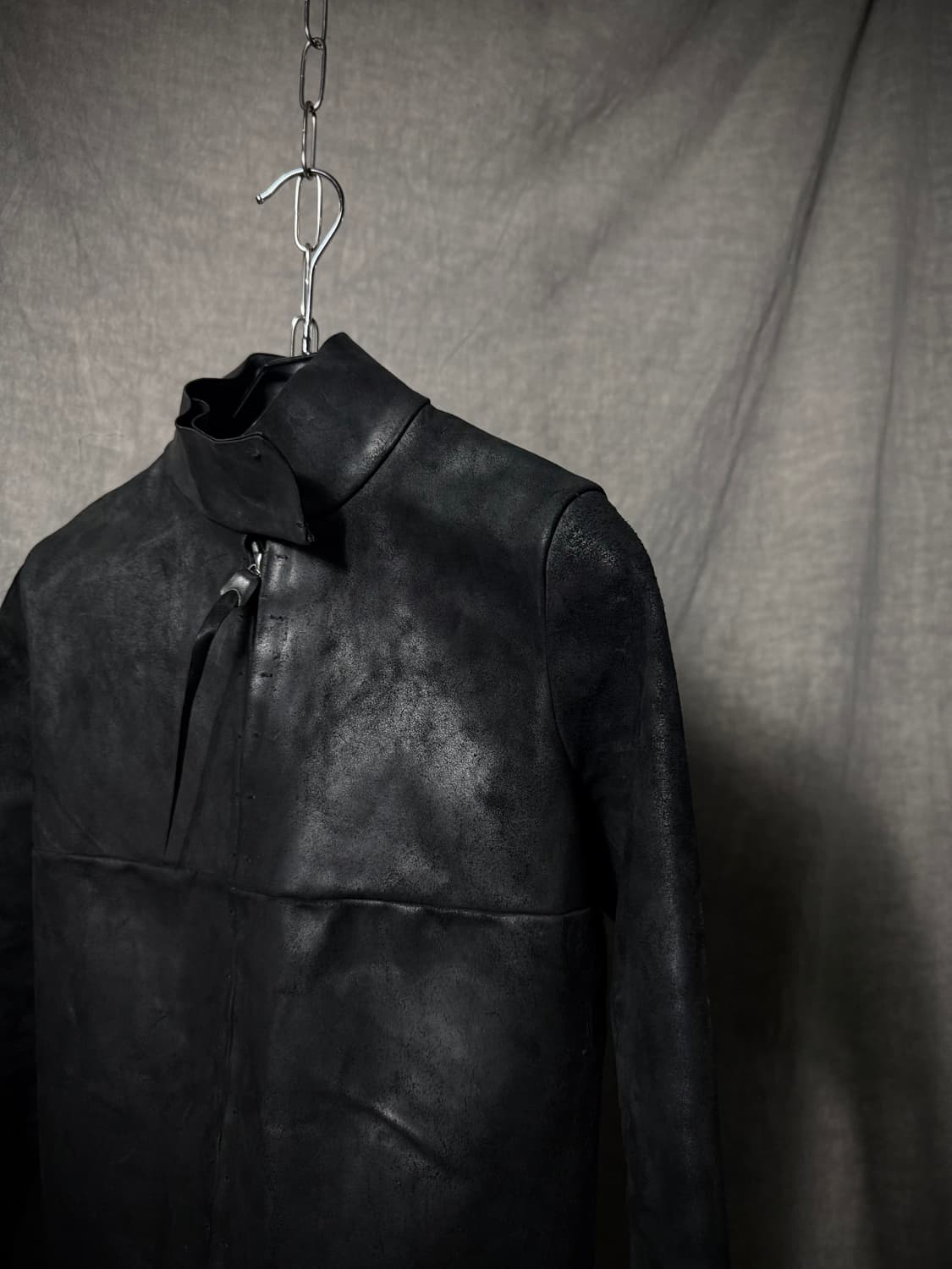 m.a+ Cross Seam Horse Leather Jacket  상품이미지4