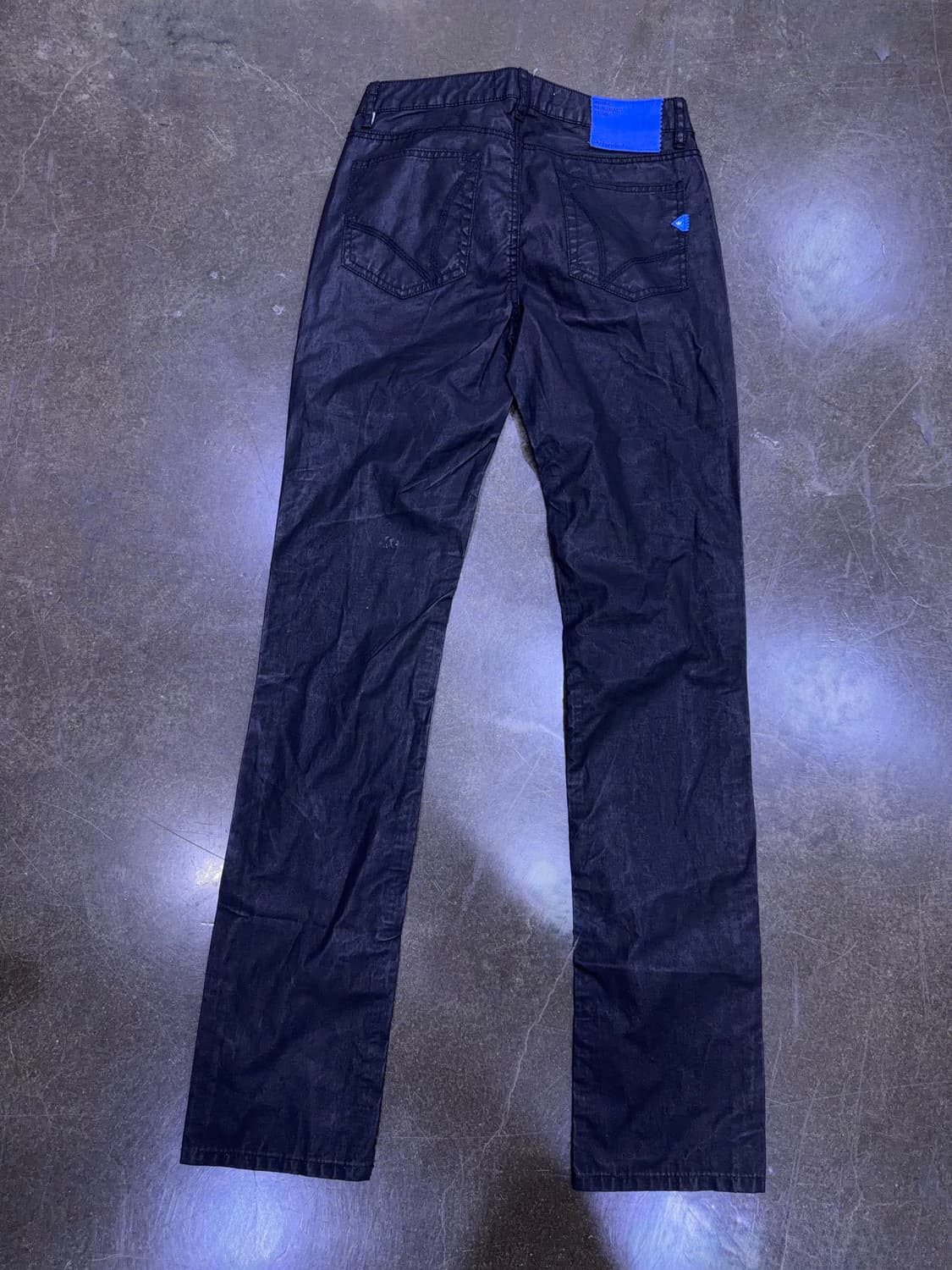 아디다스 오리지널 큐피핏 글로시 코팅진 블랙데님 28 상품이미지2