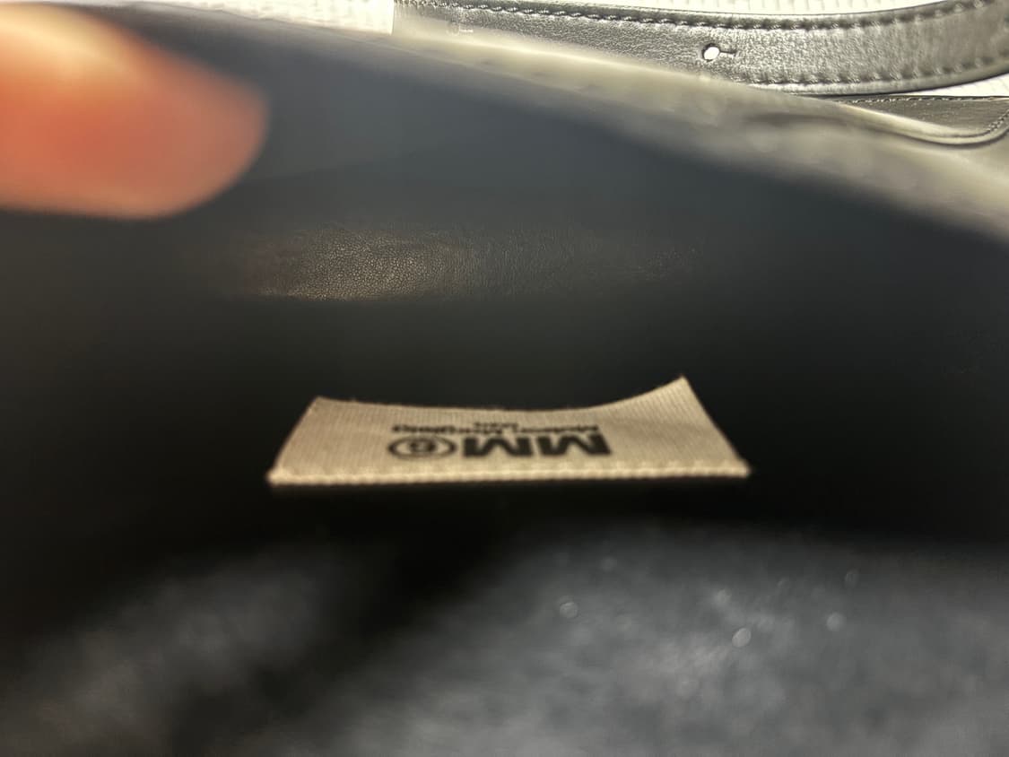 메종마르지엘라 mm6 넘버링 로고 레더 미디엄 크로스백 상품이미지5