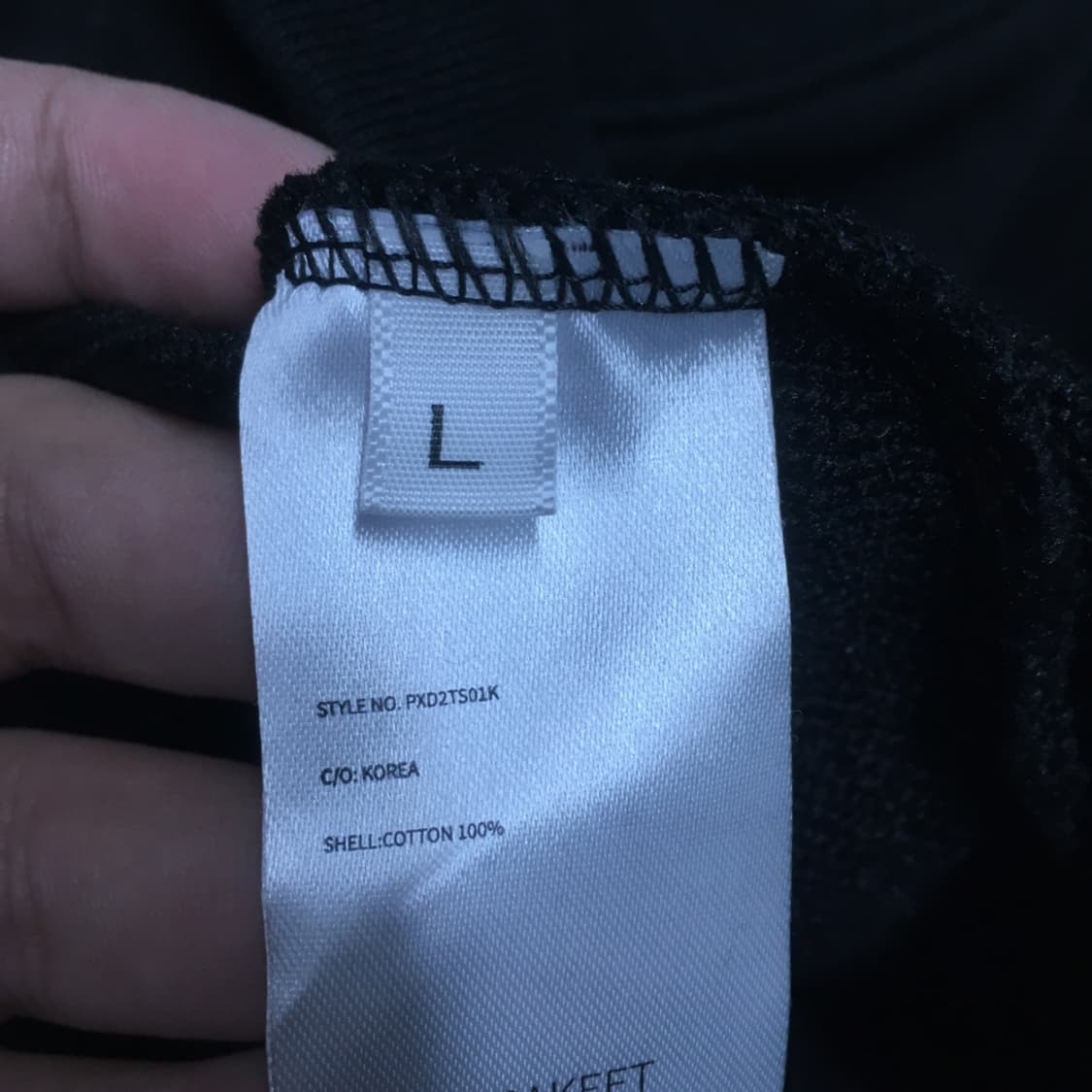 패러킷 비대칭 크루넥 맨투맨 만원샵 BB12 상품이미지3