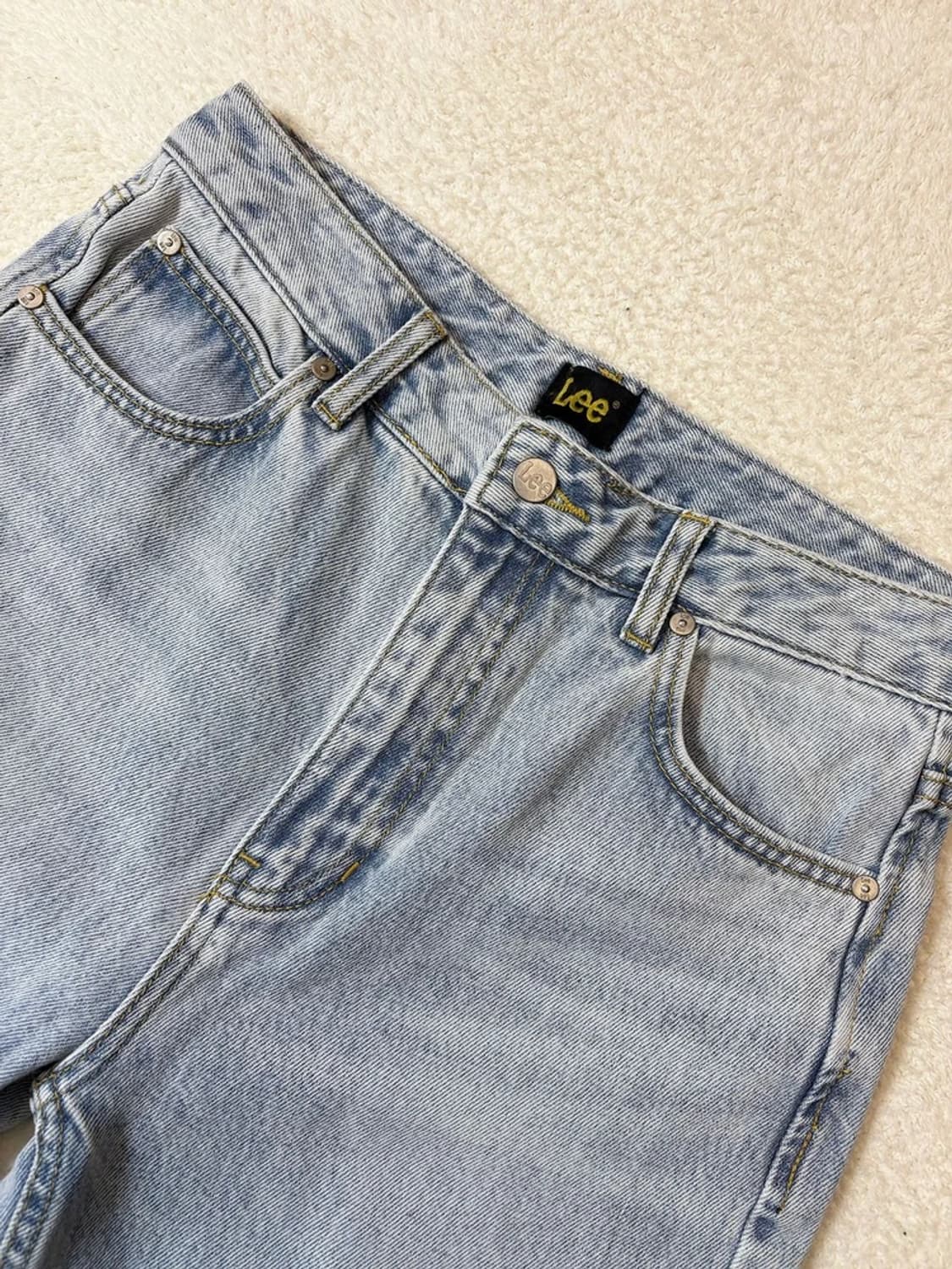 Lee 리 22ss 세미 와이드 데님 팬츠 PN6265    상품이미지3