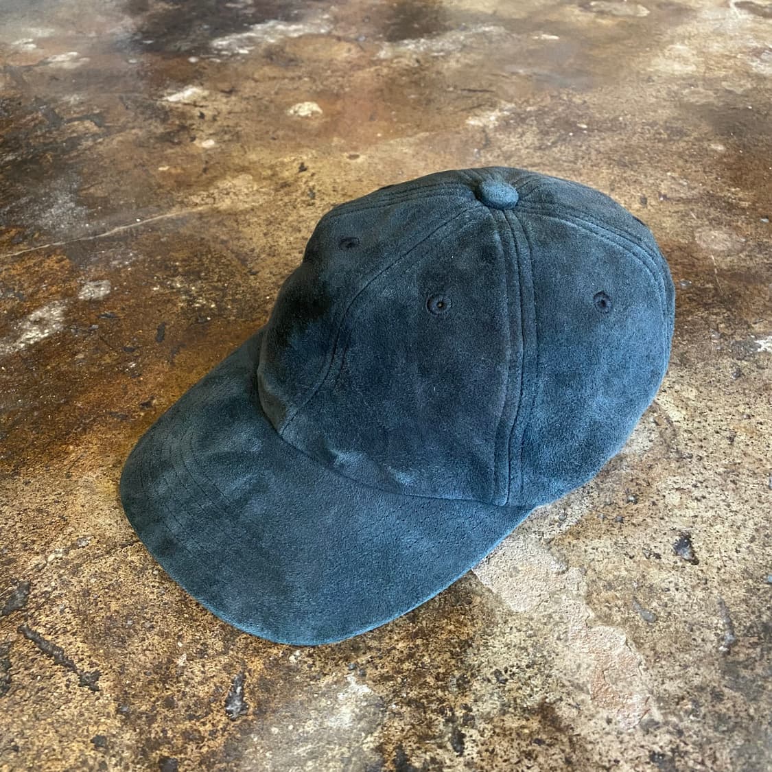 키지마타카유키 염소가죽 스웨이드 캡 상품이미지2