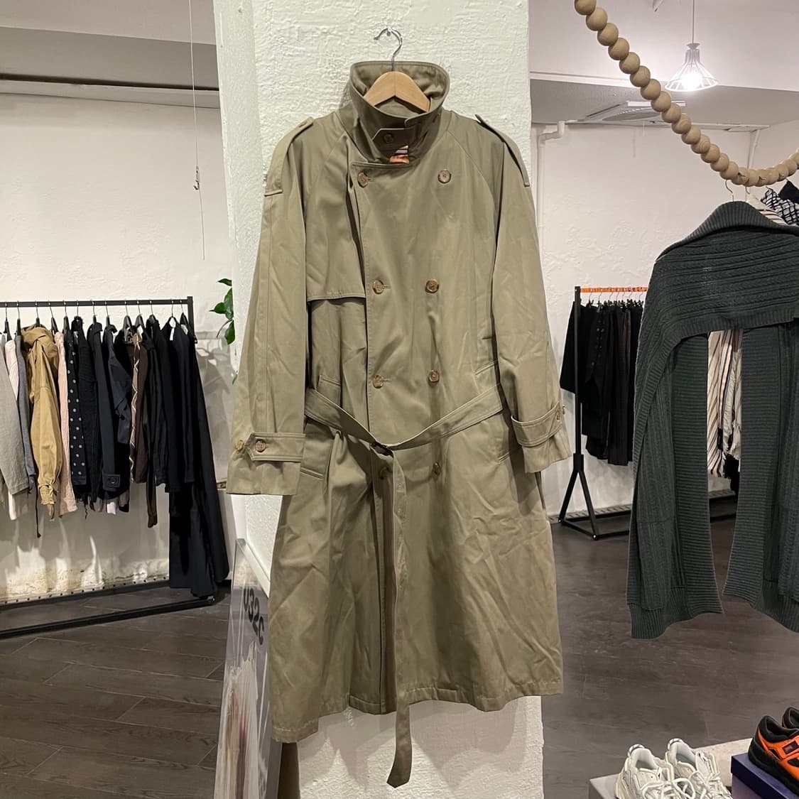 크리스찬 디올 오버사이즈 트렌치 코트 상품이미지1