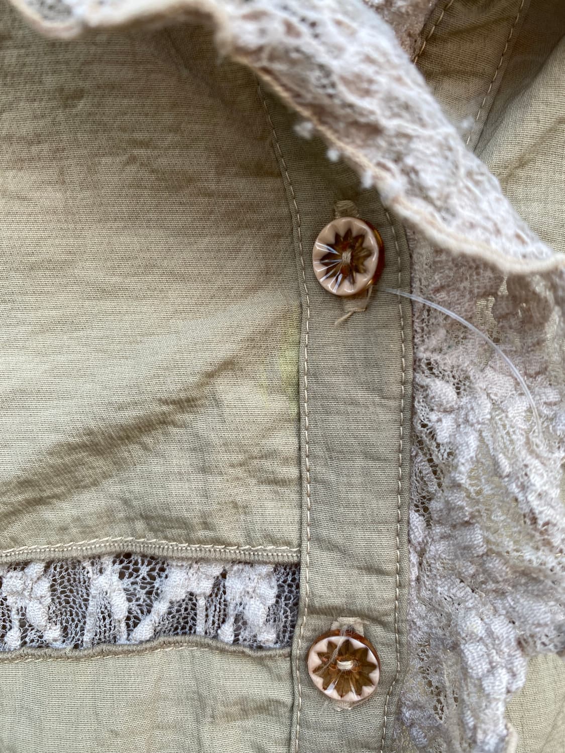 Japanese Y2K vest blouse 상품이미지4