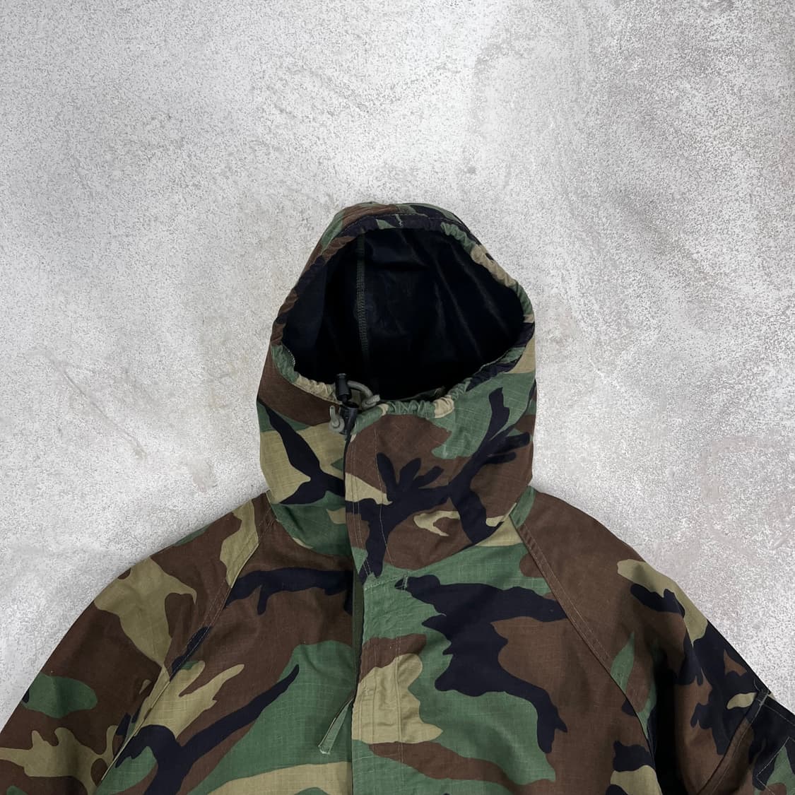 밀리터리 카모 후드 자켓 상품이미지5