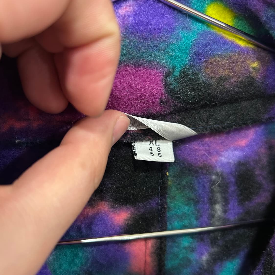 재팬빈티지 오버핏 인디안 패턴 플리스 아노락 상품이미지3