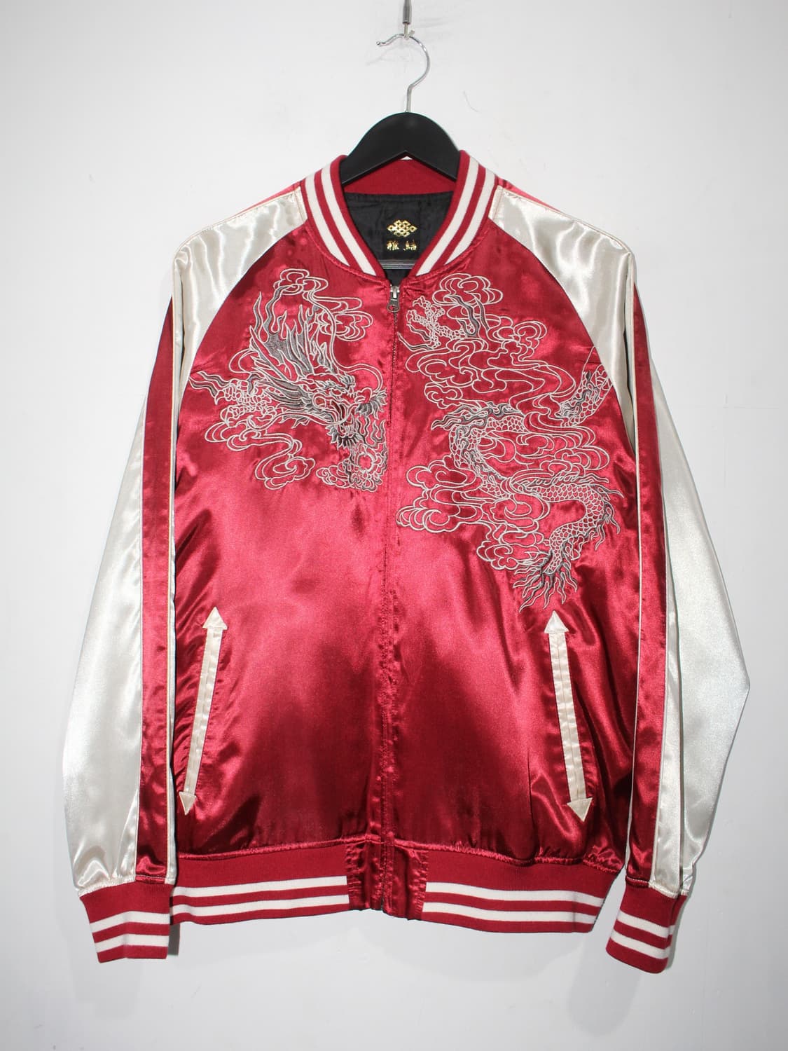 雅結 마사유 흑룡자수 스카쟌 L 상품이미지2