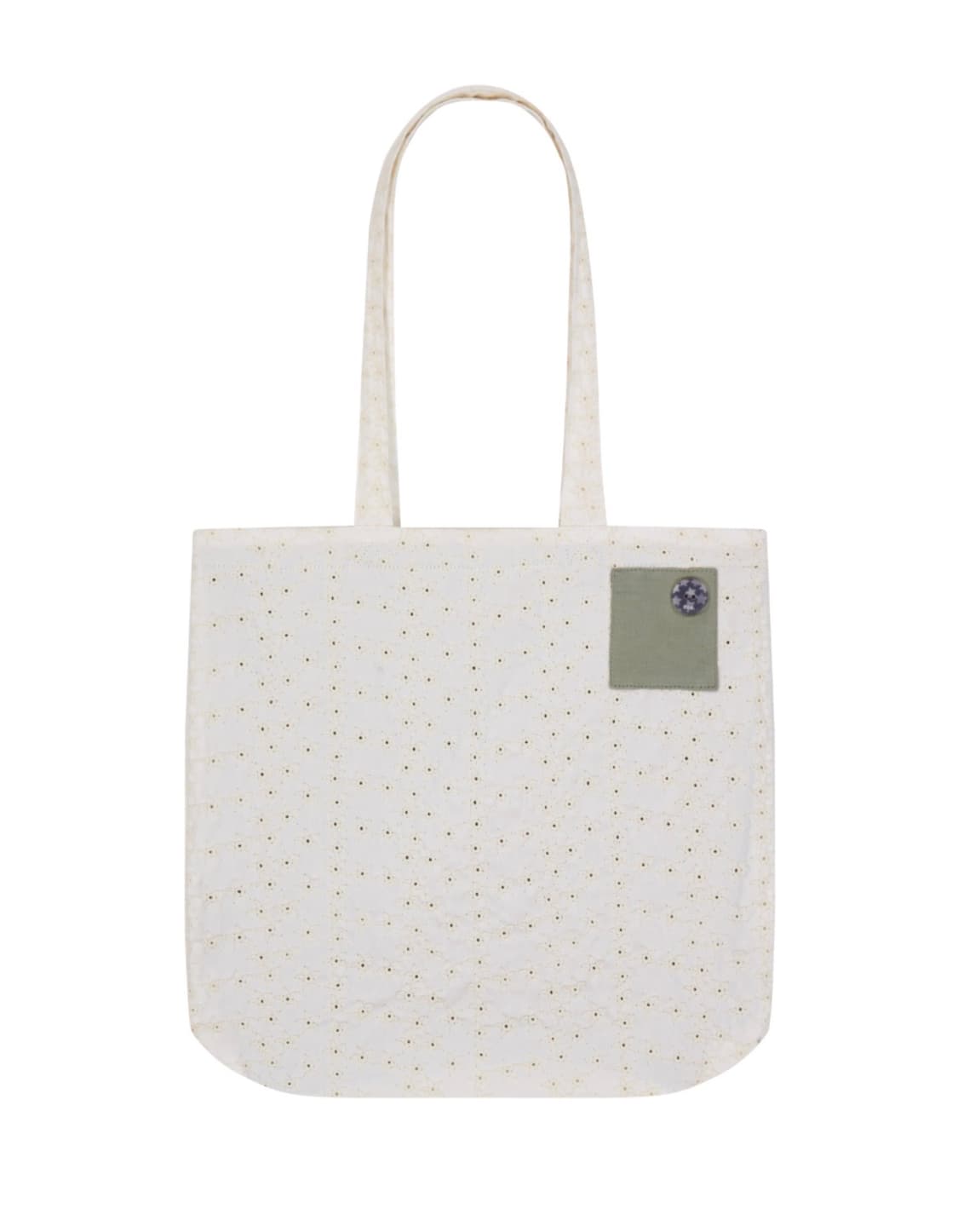 코이세이오 038 STAR REVERSIBLE BAG WHITE 상품이미지1