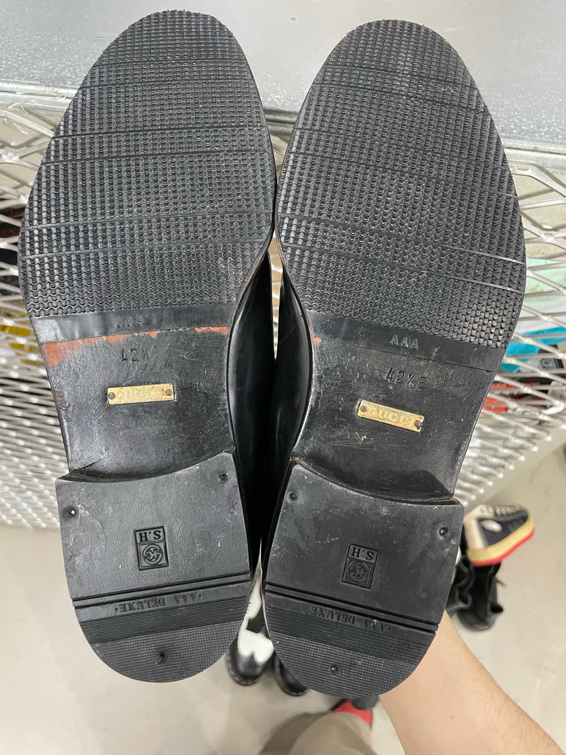 구찌 레더 태슬 로퍼 42.5 상품이미지6