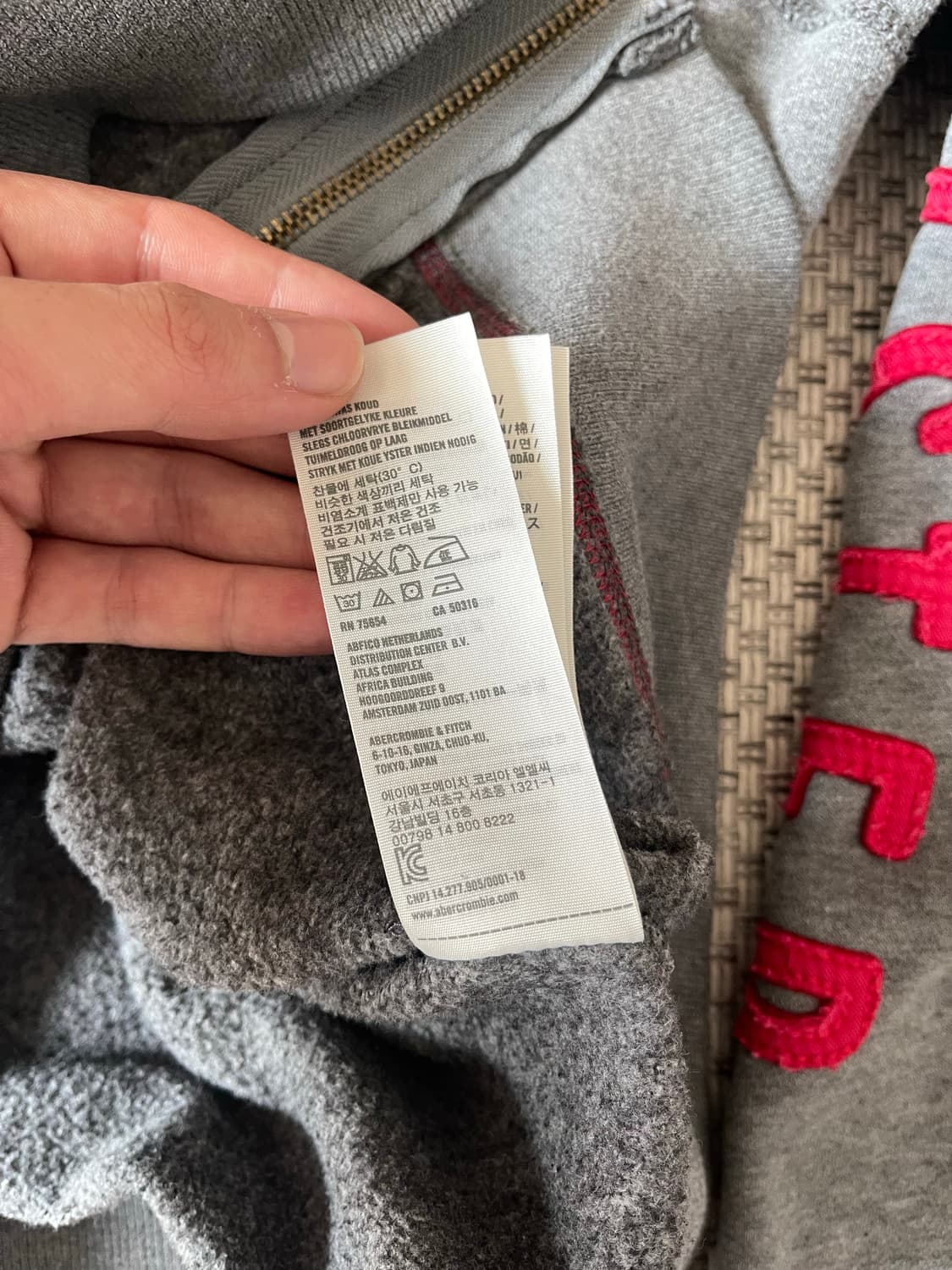 Hollister y2k 후드 집업 S 상품이미지4