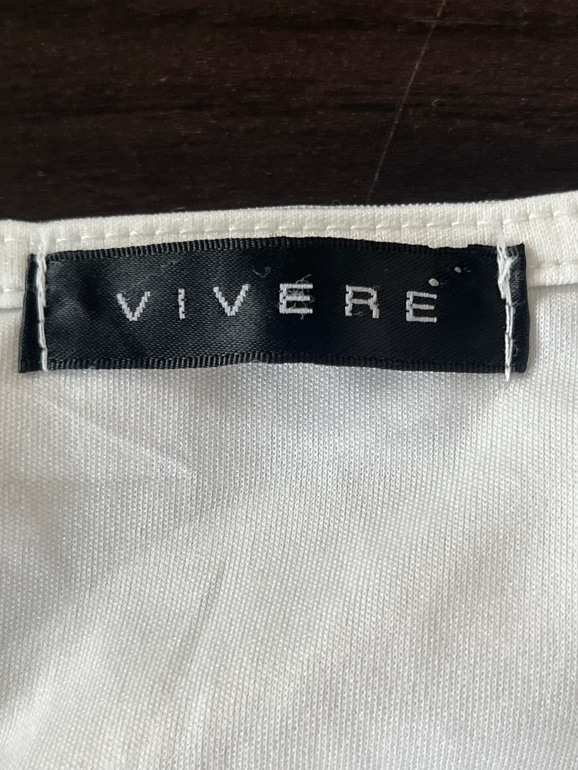 *SALE) VIVERE 화이트 도트 쉬폰 블라우스 상품이미지6