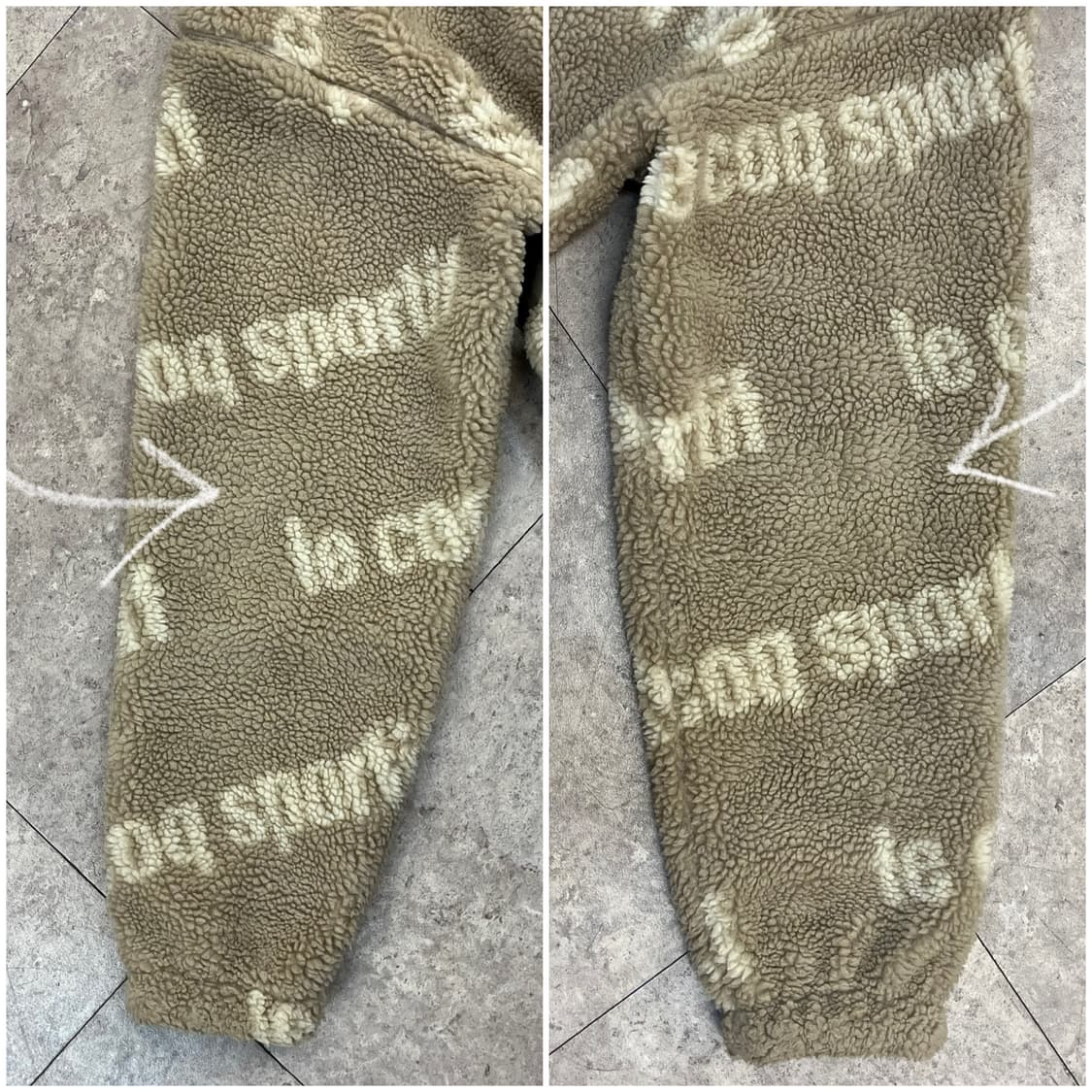 르꼬끄 플리스 자켓 베이지 105 (XL) #csz2374 상품이미지9