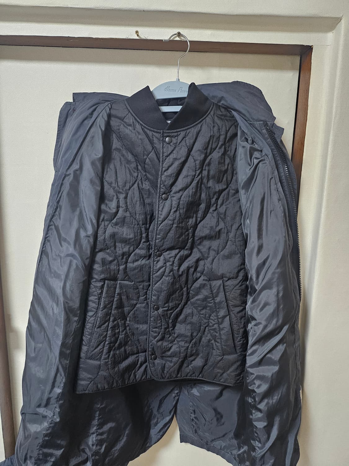 cp컴퍼니 시계창 내피 야상자켓 그레이 95사이즈 상품이미지4