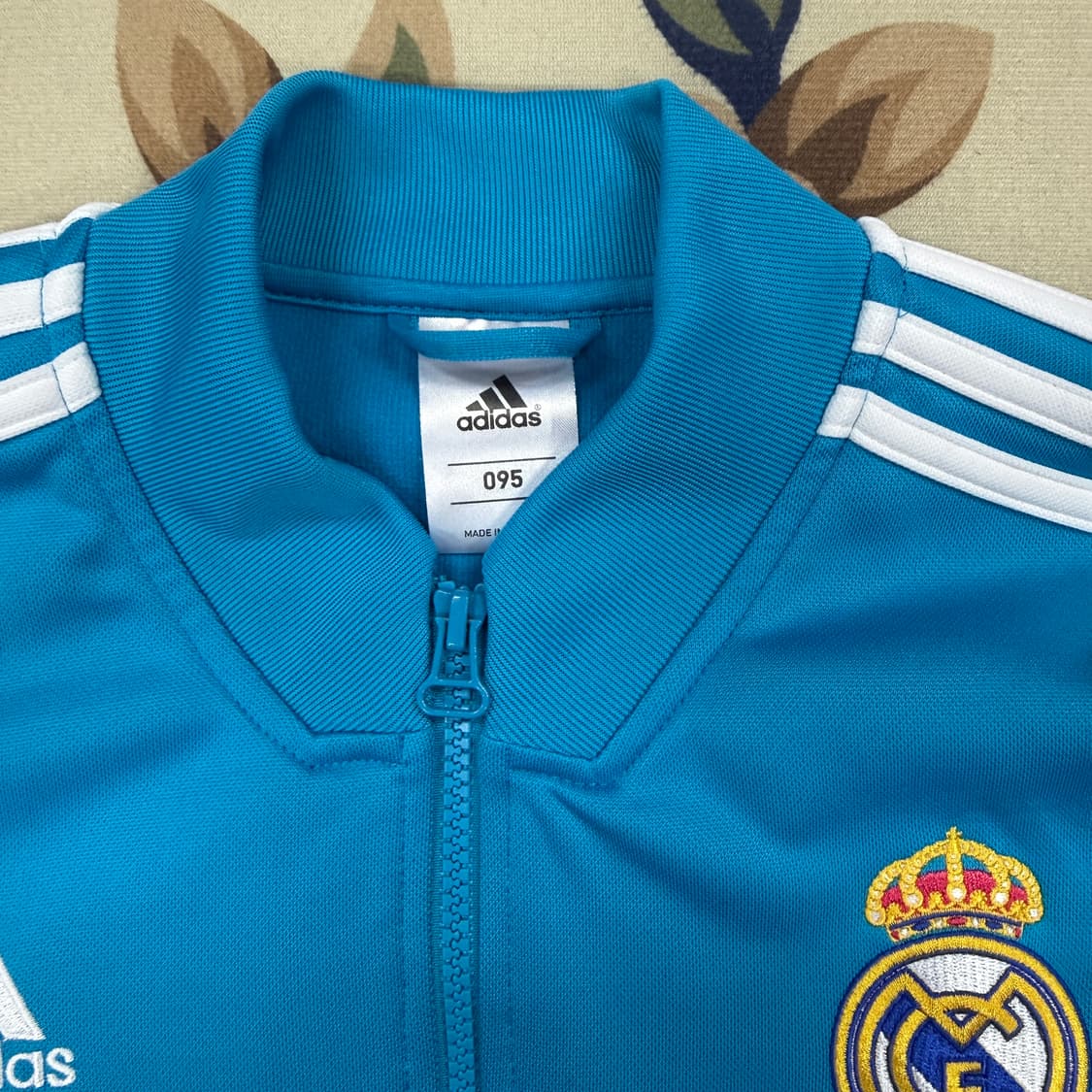 (M)10s 아디다스 Adidas 레알 마드리드 트랙탑 져지(스카이블루) 상품이미지2