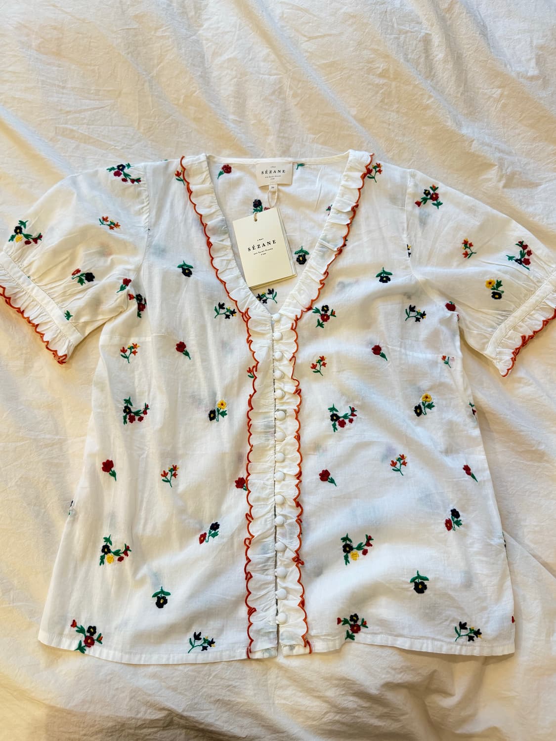 Sezane 세잔느 블라우스 새상품 상품이미지1