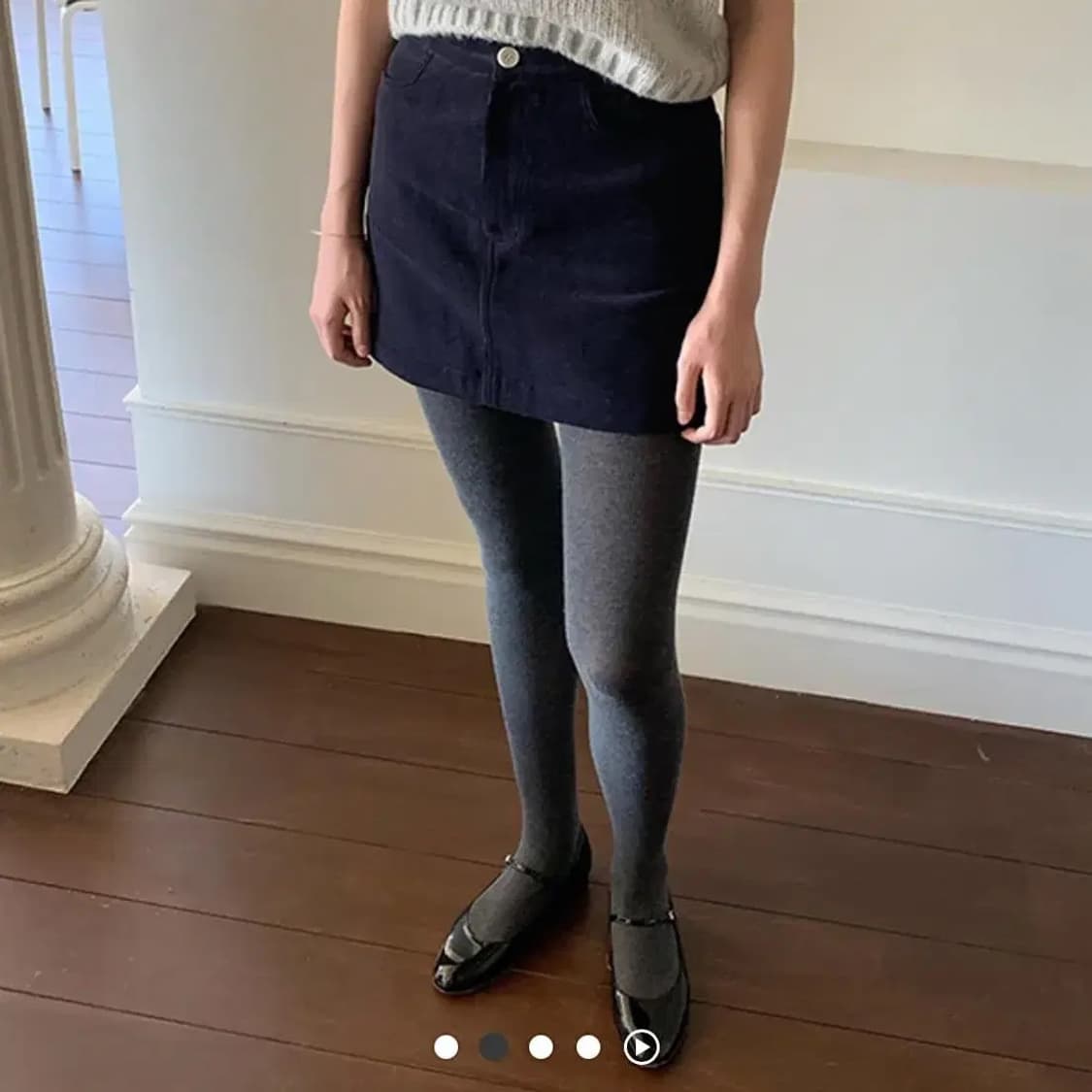 <실착 1회> 리에뜨 모어스커트 / 코듀로이 미니스커트 상품이미지5