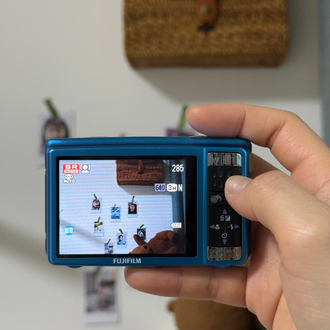 후지필름 파인픽스 z70 빈티지 디카 디지털카메라 블루 상품이미지9