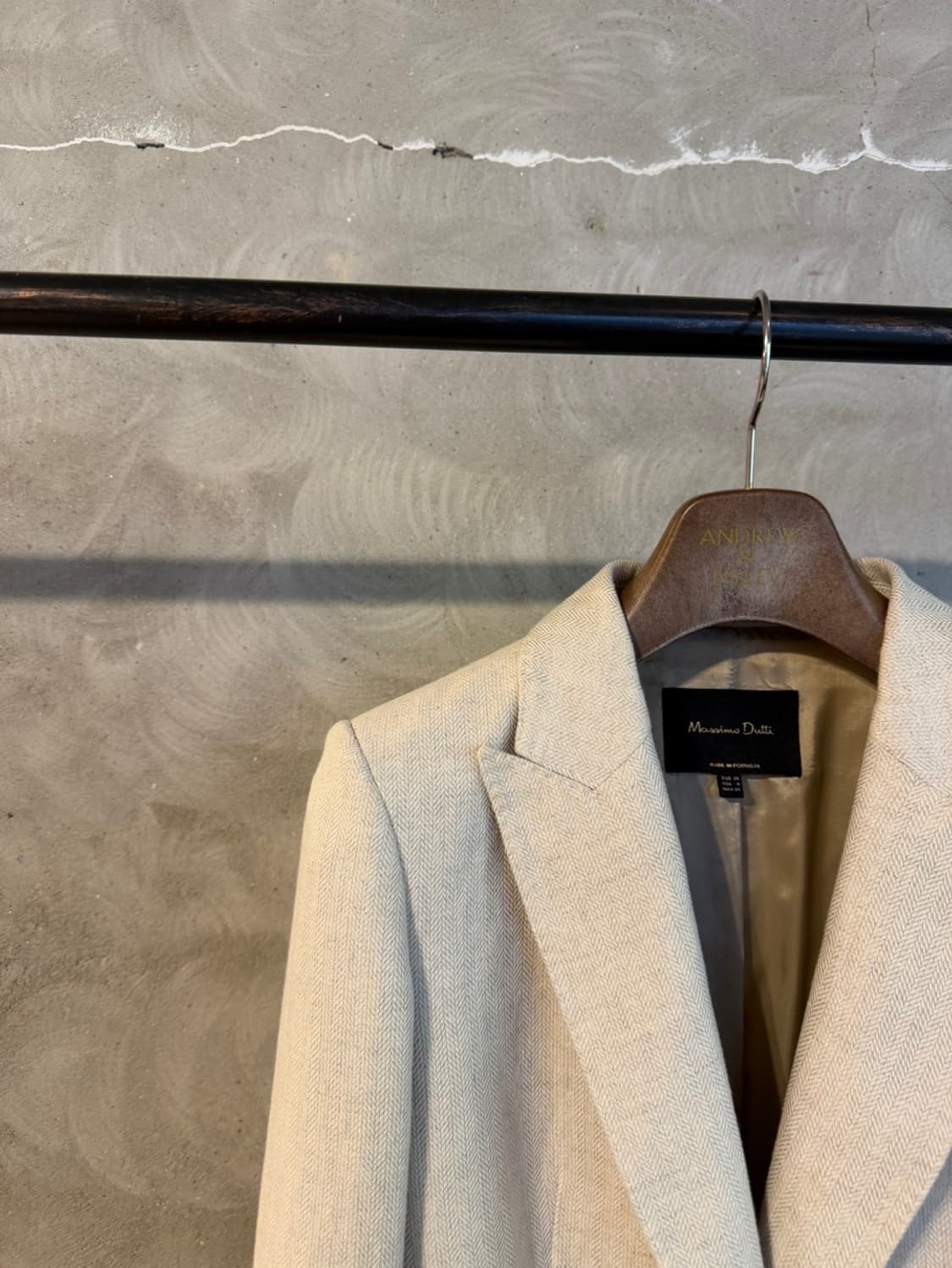 마시모두티 리넨 테일러드 자켓 55 상품이미지2