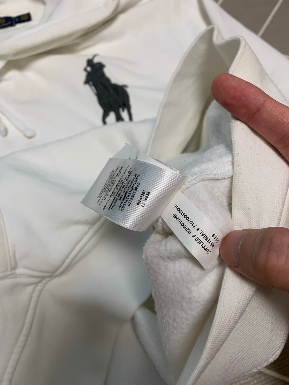 폴로 빅포니 후드티 상품이미지5