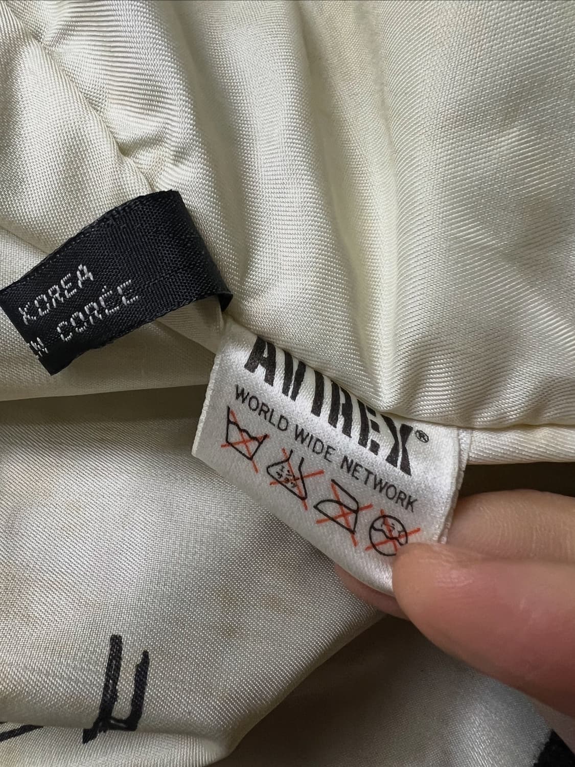 아비렉스 A-2 가죽자켓 상품이미지6