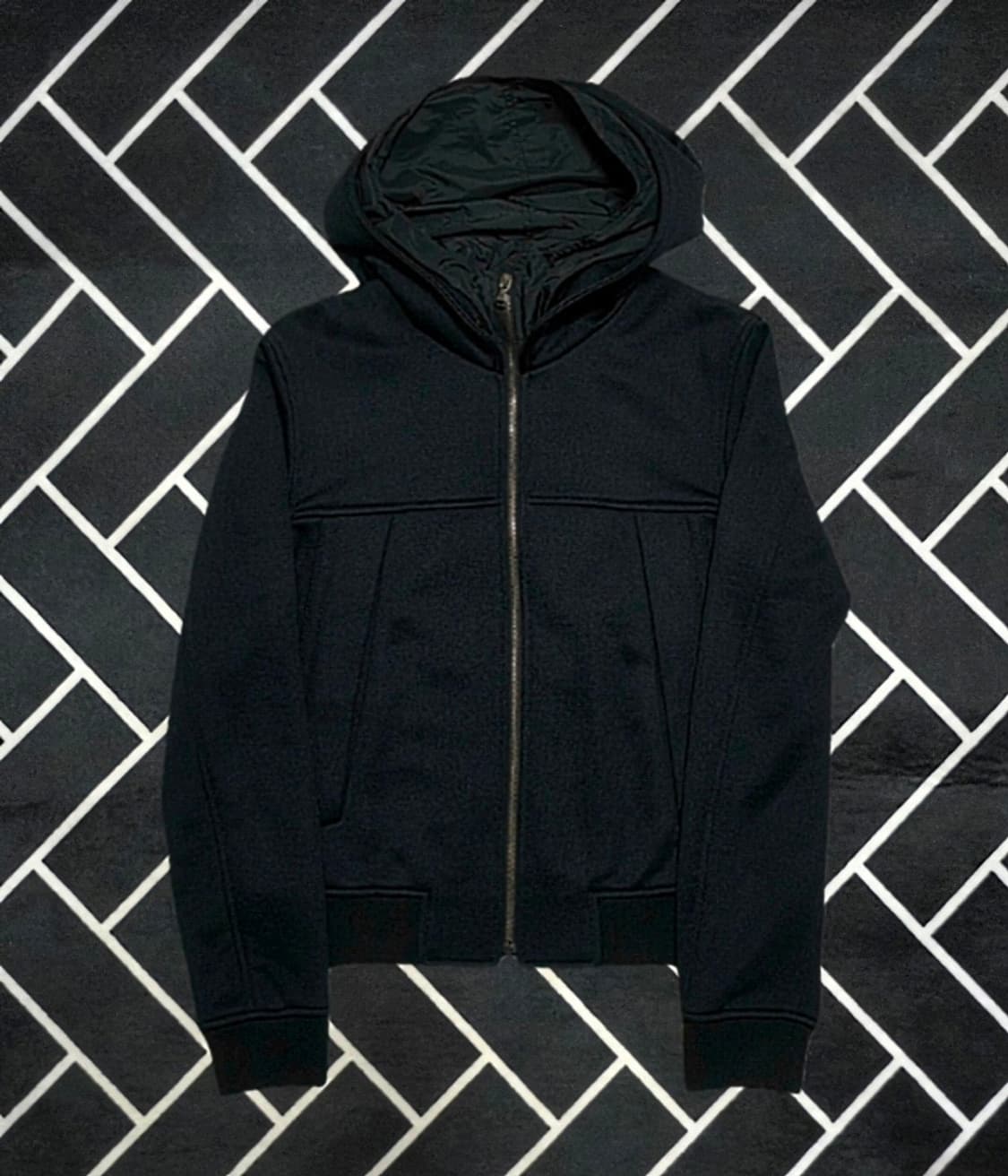 우영미 나일론 이중 후드집업 상품이미지1