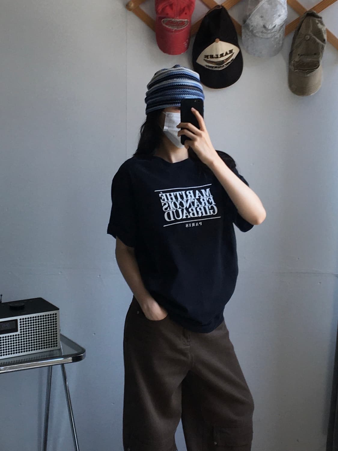 마리떼 스펠로고 반팔티 상품이미지2