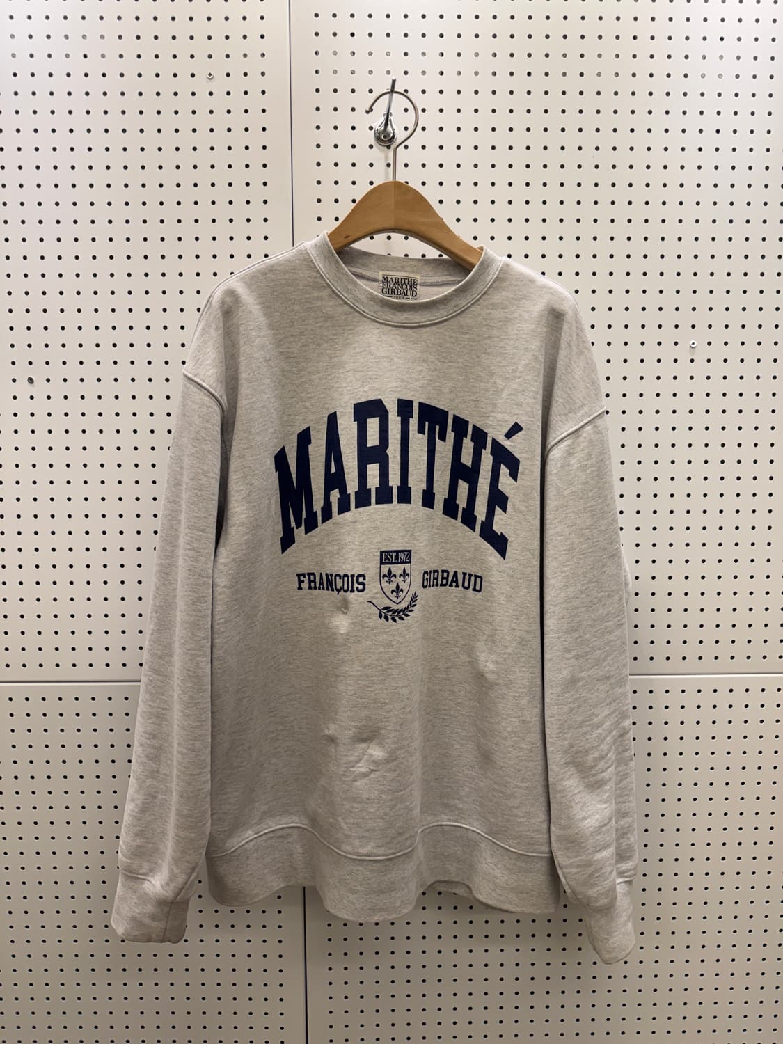 마리떼프랑소와저버 빅로고 스웻 셔츠 U352 상품이미지2