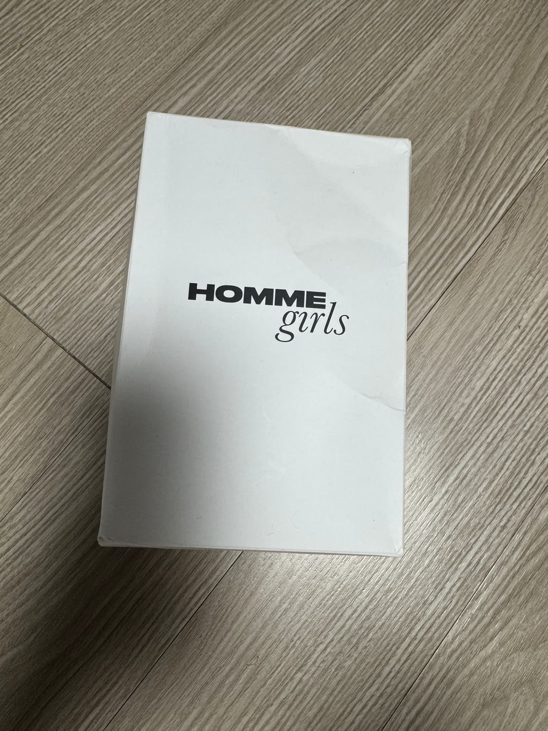 HOMME GIRLS 옴므걸스  HG 로고 타이즈 스타킹 그레이 상품이미지9