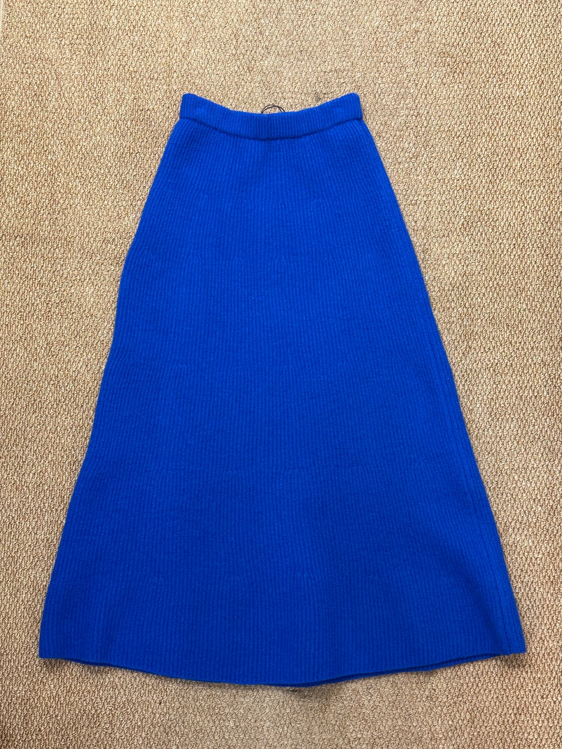 Auralee French Merino Rib Knit Skirt 상품이미지1