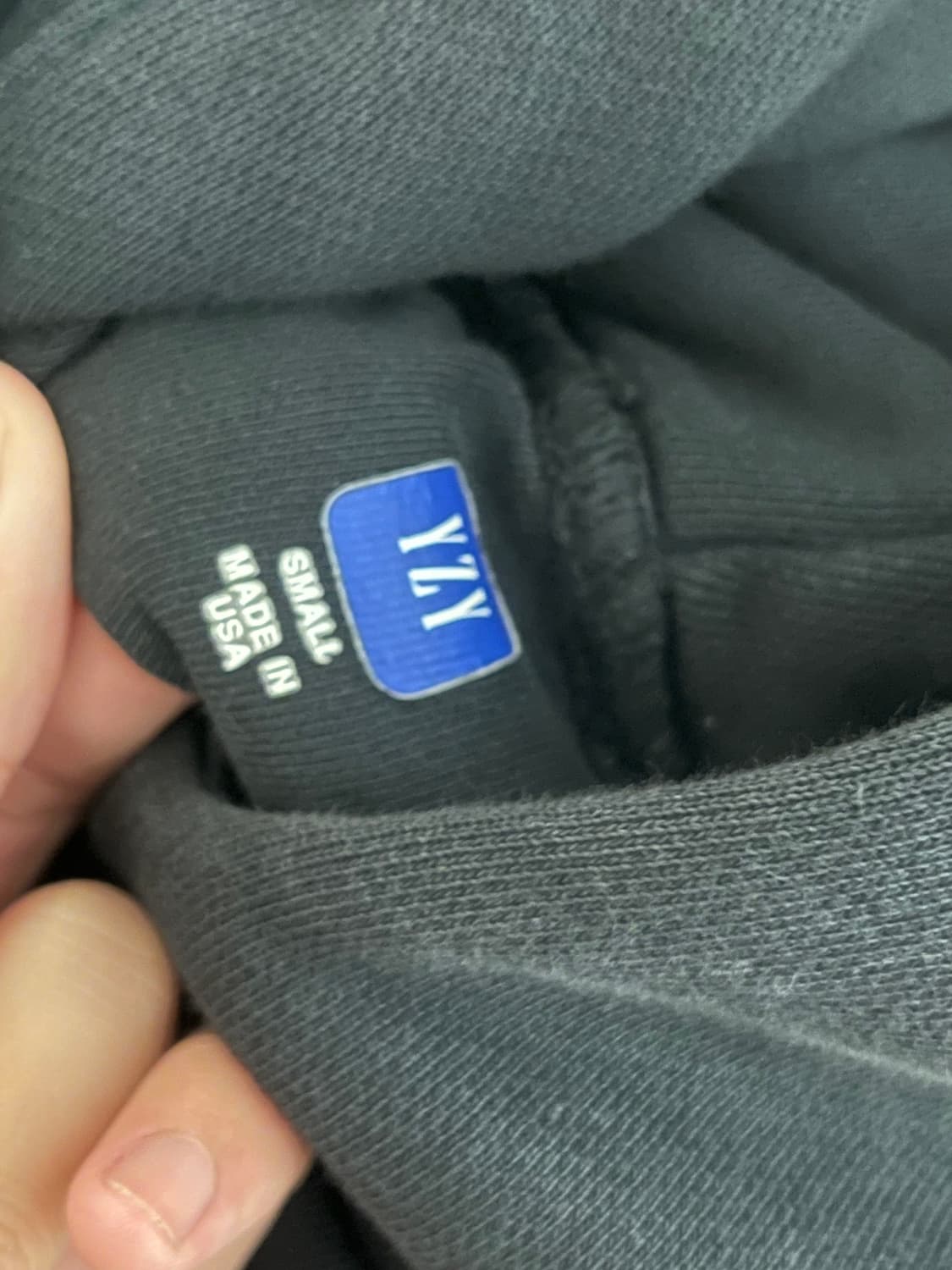 이지 갭 도브후드 워시드 블랙 상품이미지3