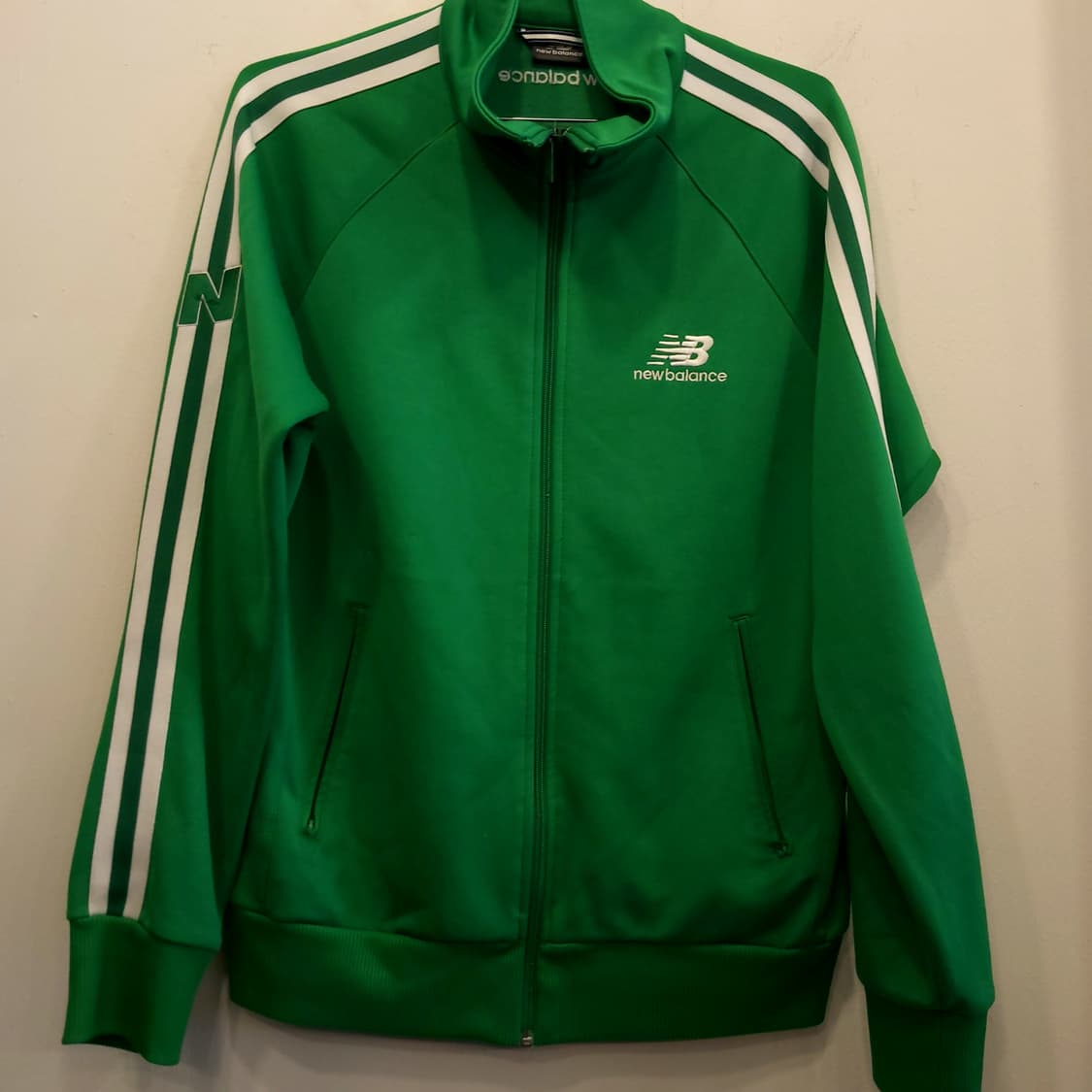 뉴발란스 레트로 그린 트랙 져지 상품이미지2