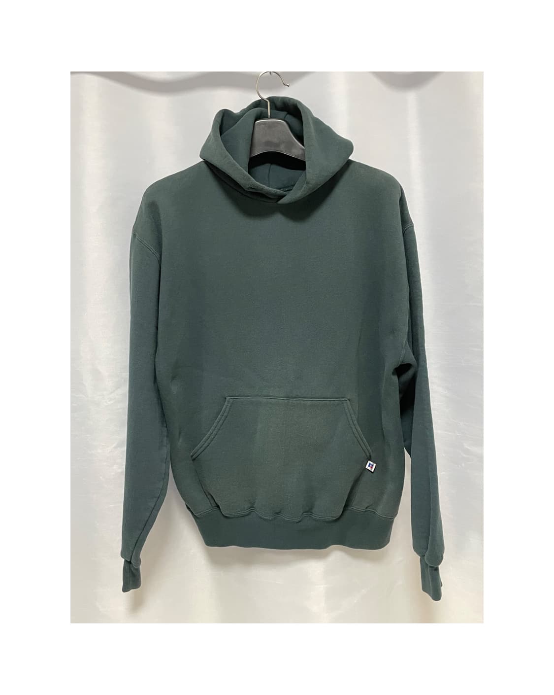 [D.O Vtg] 90s 러셀 50/50 후드 다크 그린(L) 상품이미지1