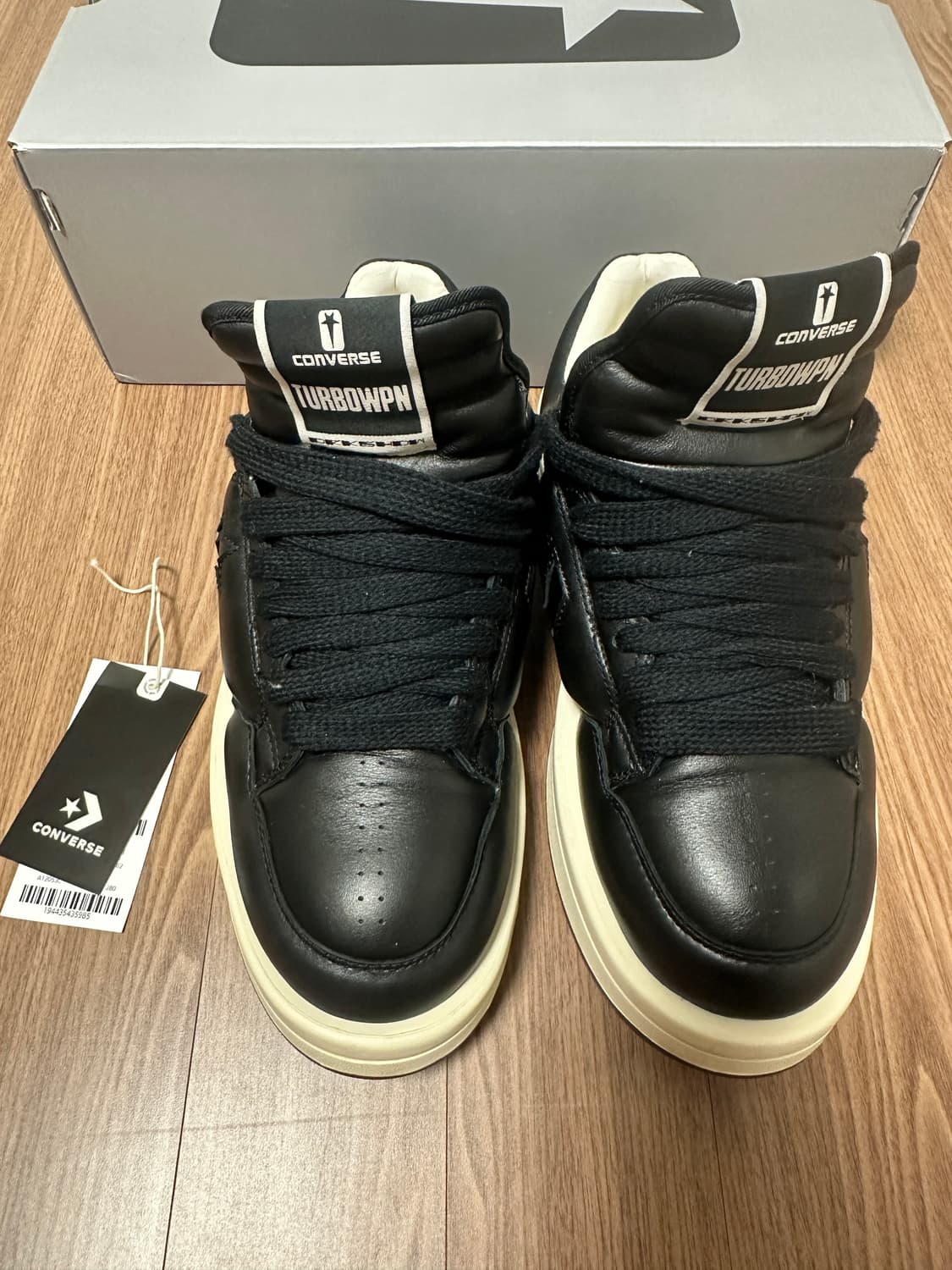 컨버스 터보웨폰 로우 블랙 280 상품이미지2