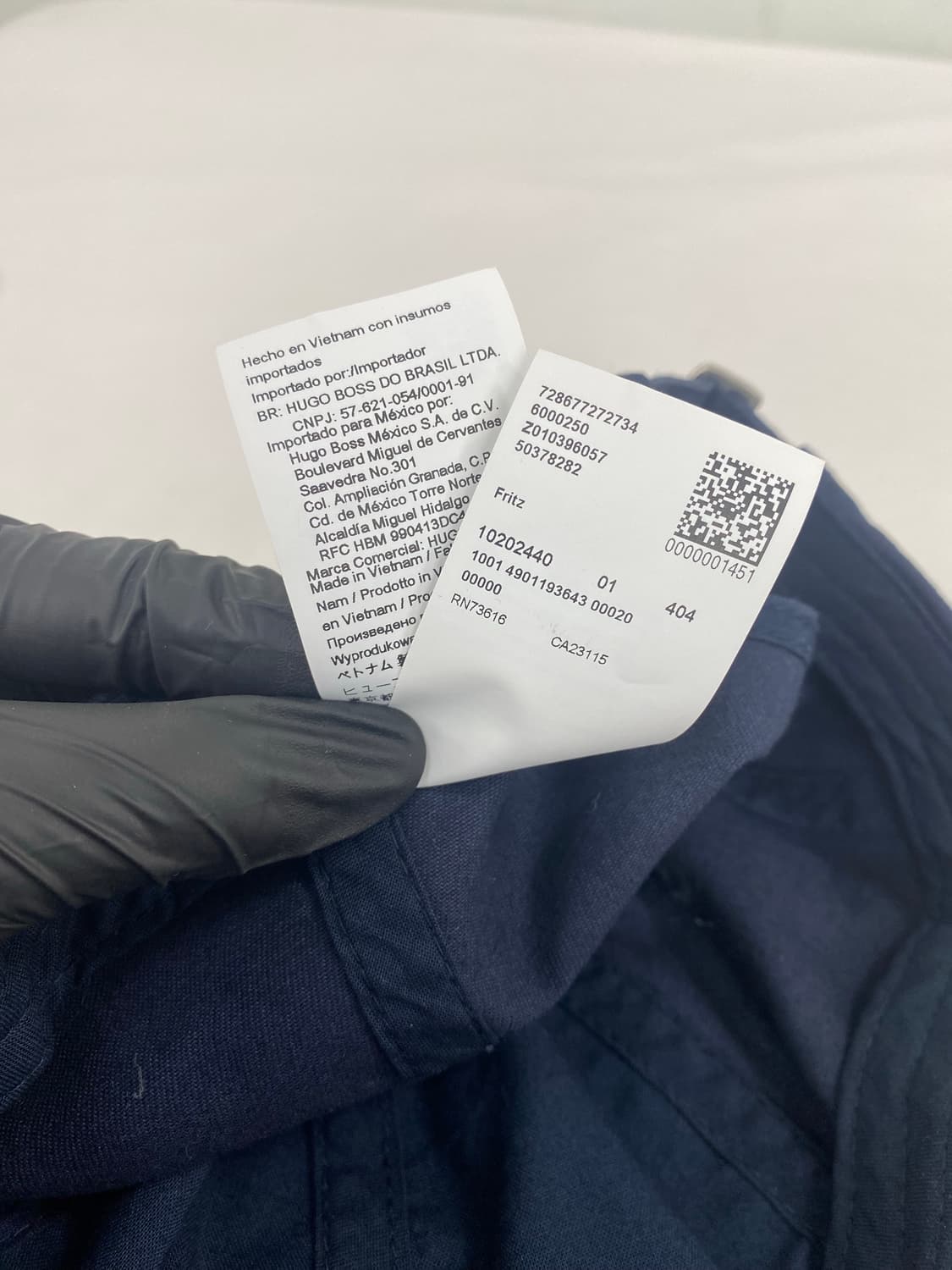 휴고보스 HUGO BOSS 네이비 볼캡 상품이미지8