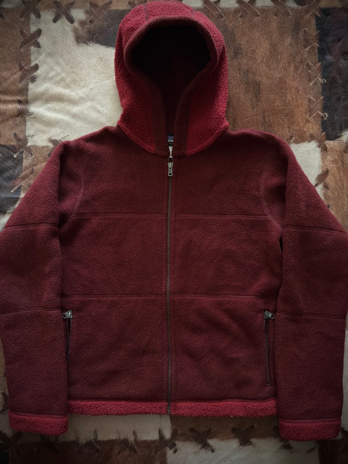 00s USA 파타고니아 신칠라 플리스 후드집업 상품이미지3