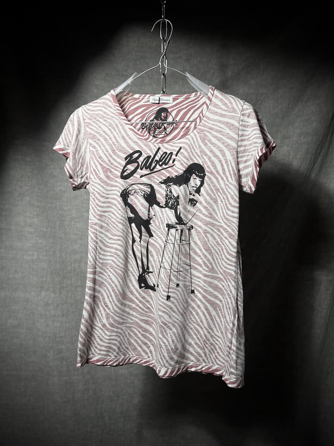 Hysteric Glamour Zebra Babes T-Shirt 상품이미지1