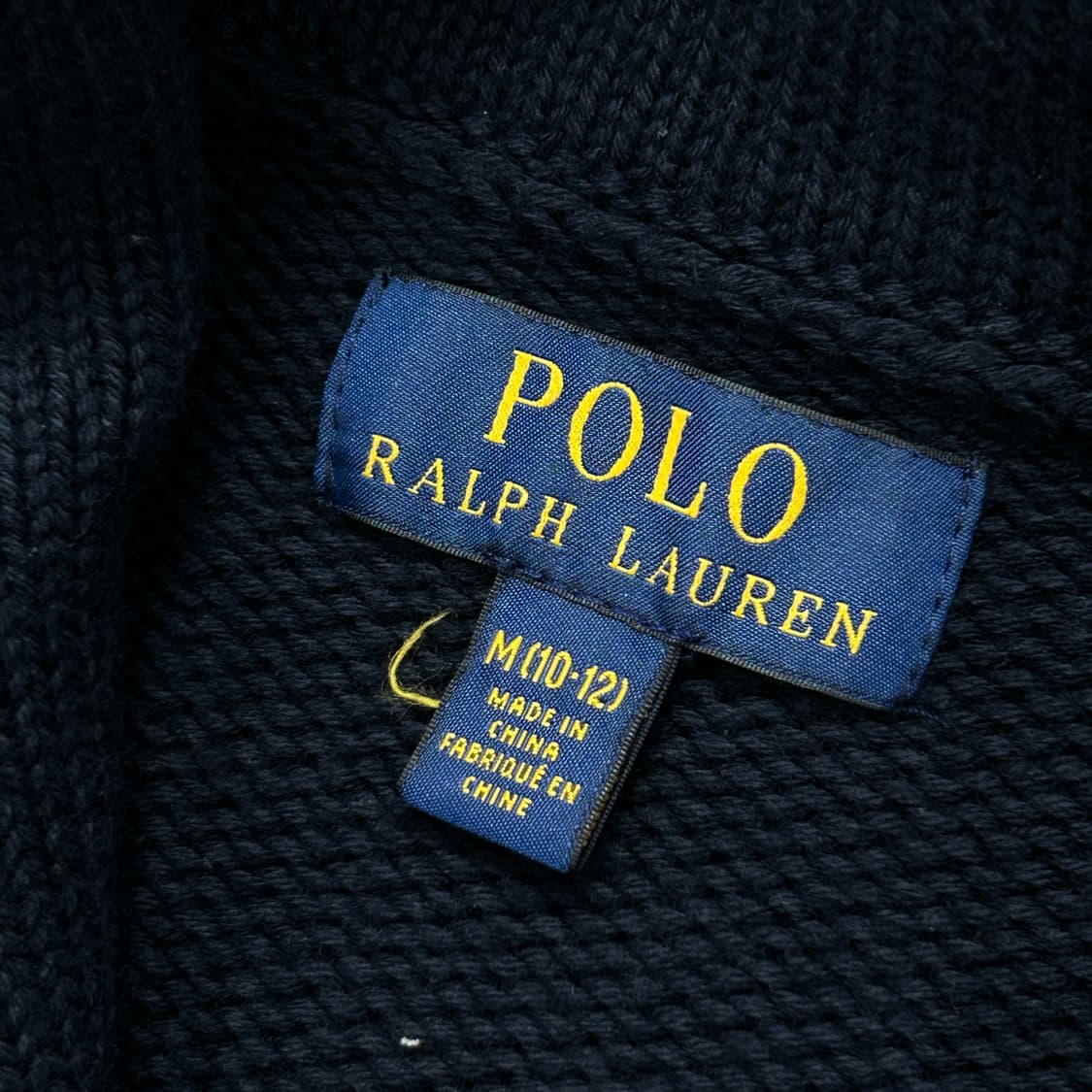 폴로 빅포니 네이비 가디건(10-12) 상품이미지2