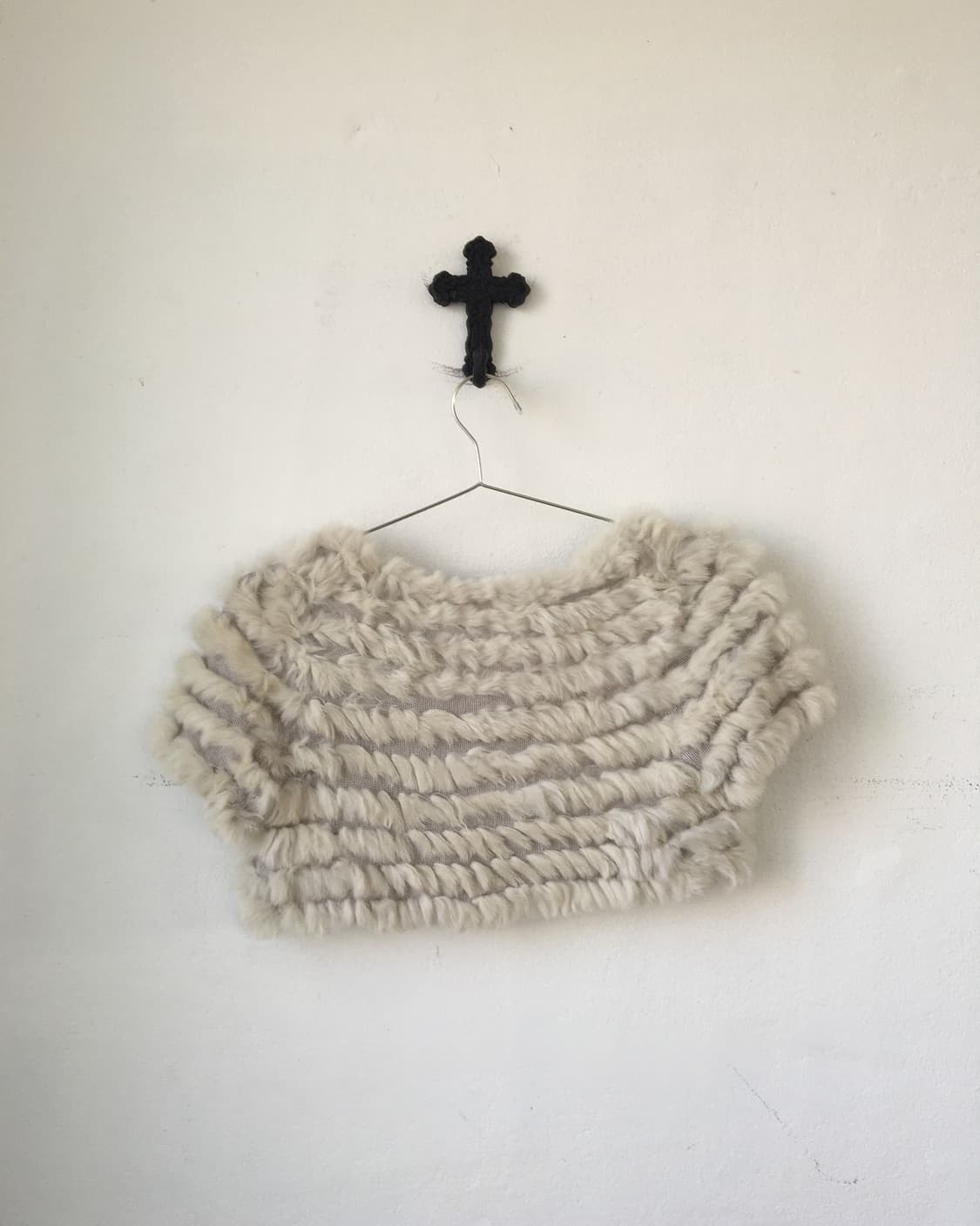 Rabbit fur bolero 상품이미지2