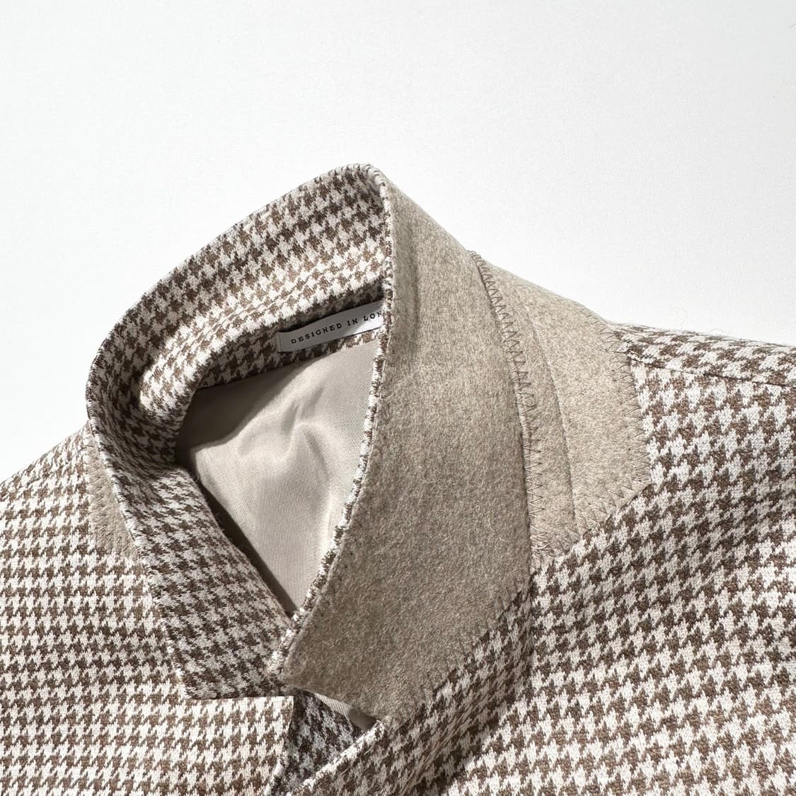 (매장판) 리스 하운드투스 체크 싱글 블레이저 자켓 상품이미지5