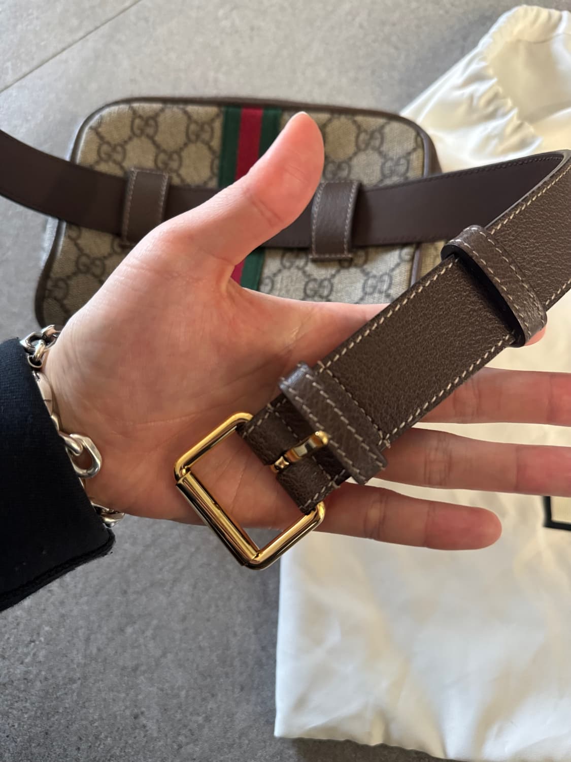 구찌 오피디아 수프림 벨트백 상품이미지6