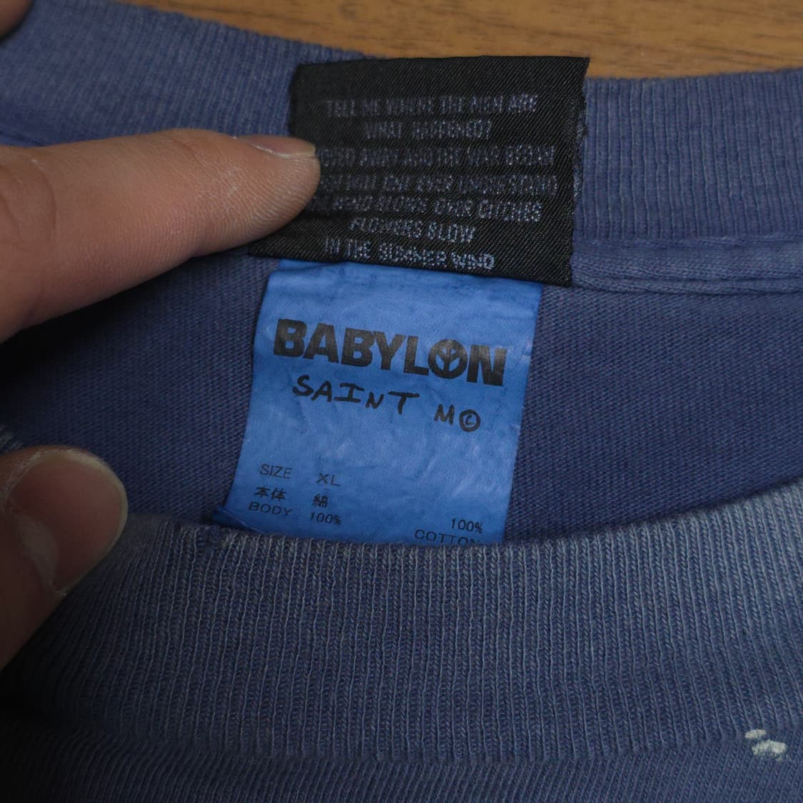 [XL]세인트미카엘x바빌론 롱슬리브 유일매물 상품이미지7