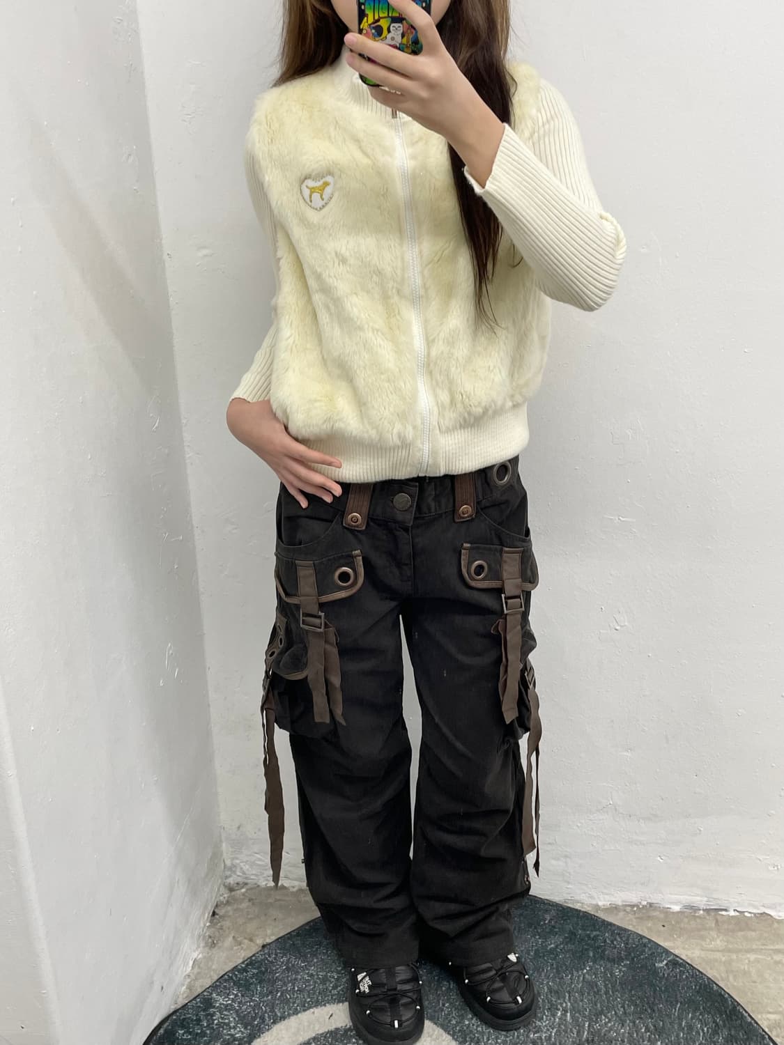 DOHC 본디지 스트랩 카고팬츠 *레어 상품이미지3