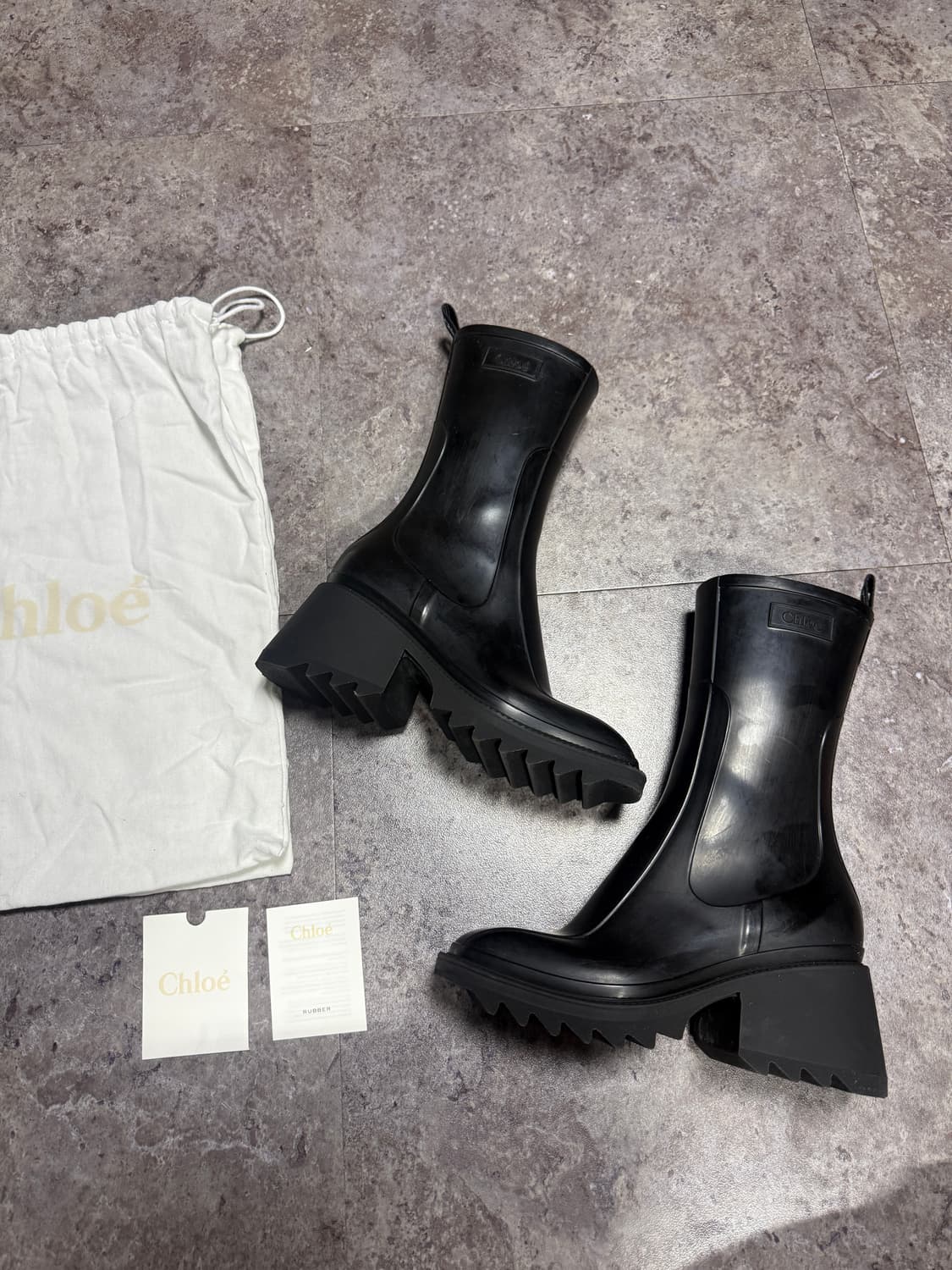 끌로에 베티 러버부츠 37 상품이미지1