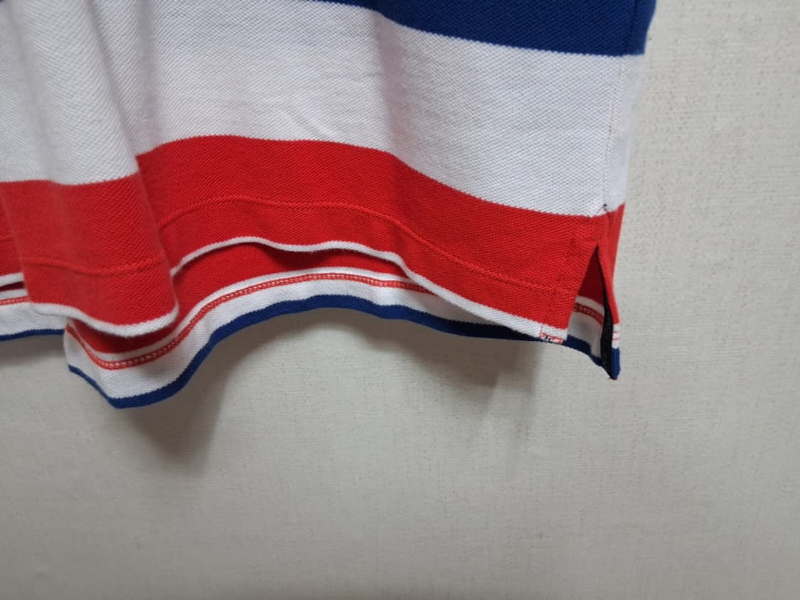 타미진 남성 반팔 카라티 새상품상태 빨강 넓은 줄무늬 105 루즈핏
원산 상품이미지5