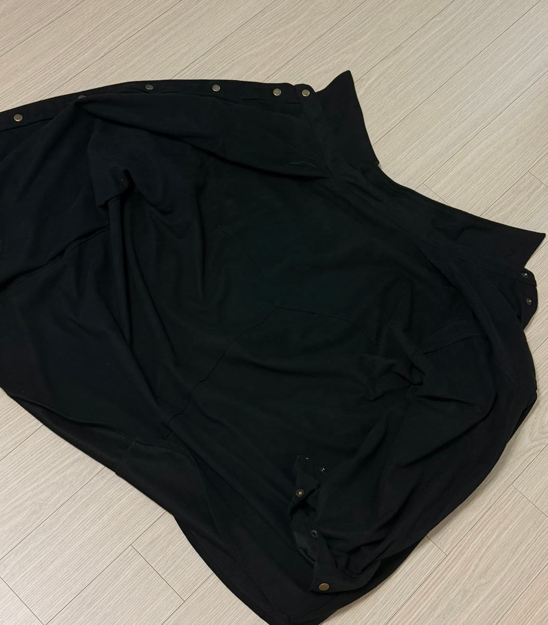 트릴리온 스웨이드 셔츠 블랙 M 상품이미지2