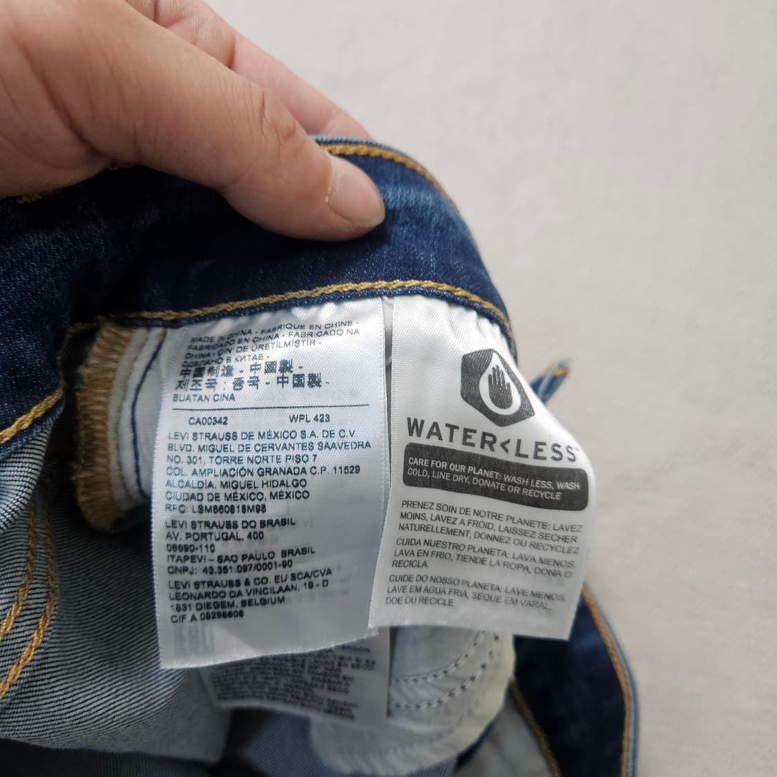 26 리바이스 여성 슬림핏 데님 팬츠 0406Y 상품이미지4