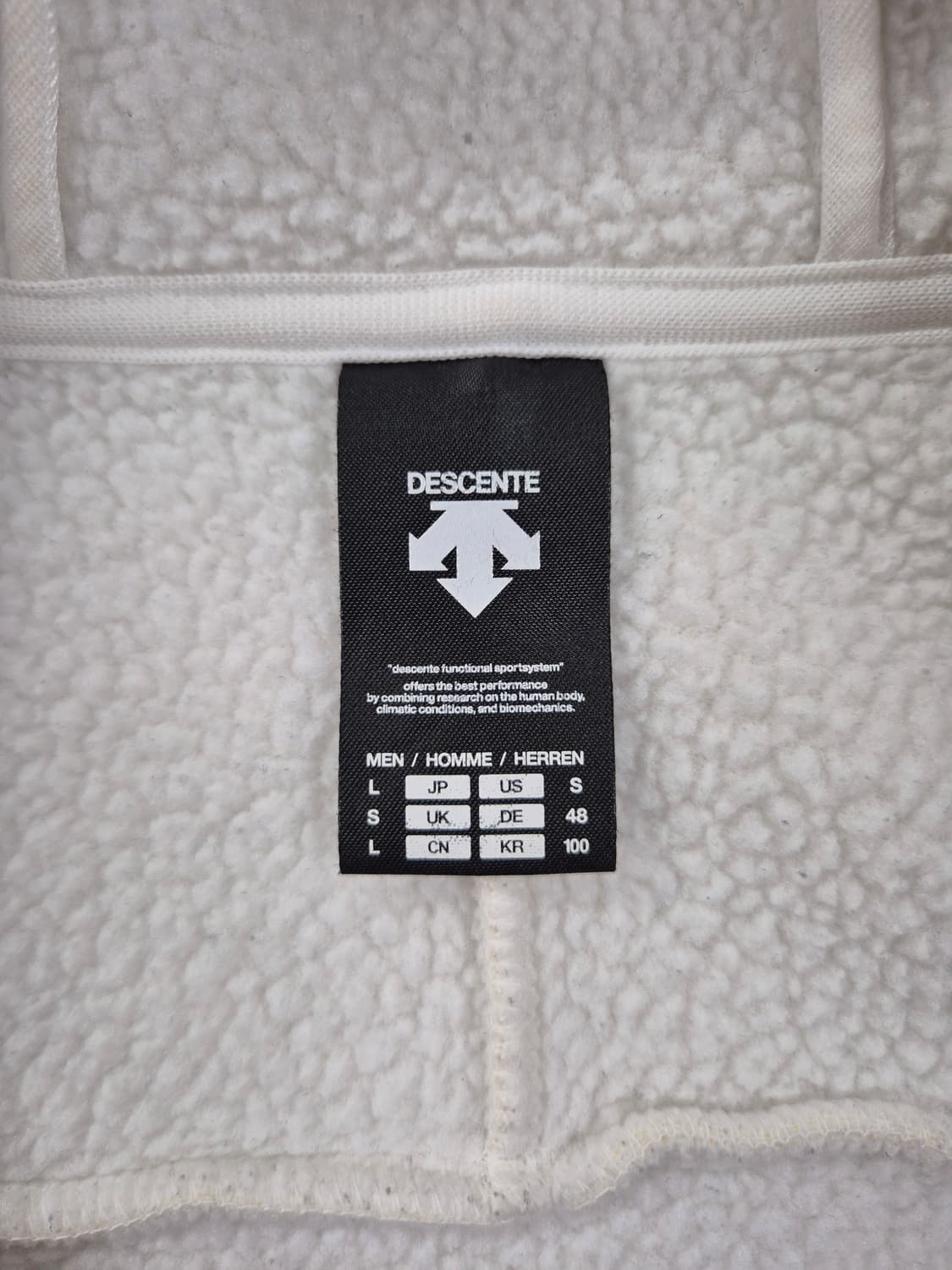 DESCENTE 후리스 상품이미지3